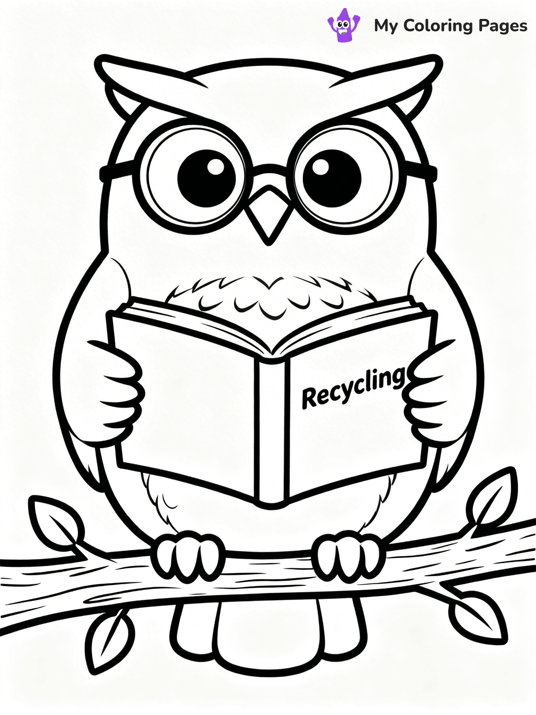 Recycling Coloring Pages - 4