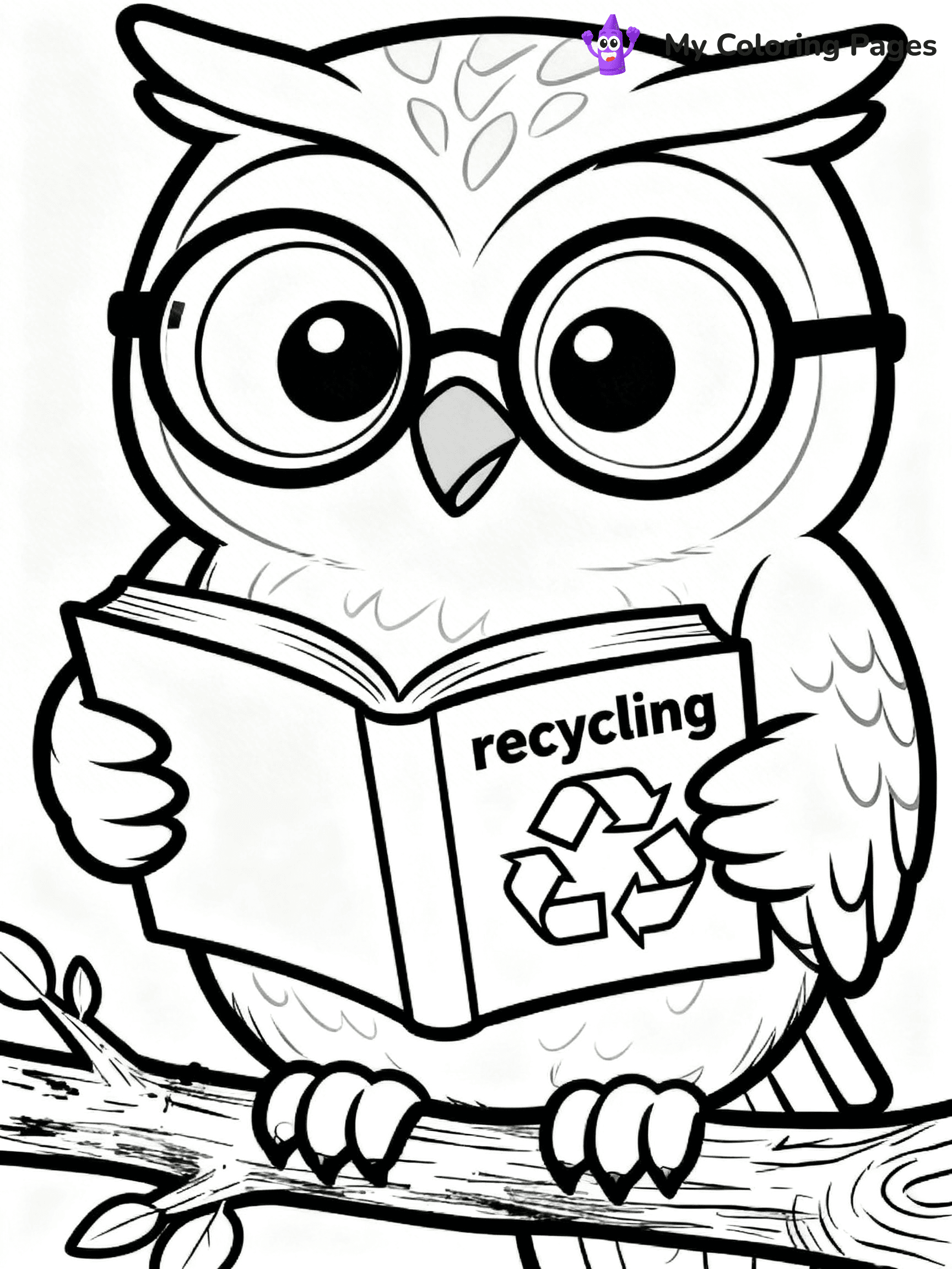 Recycling Coloring Pages - 2