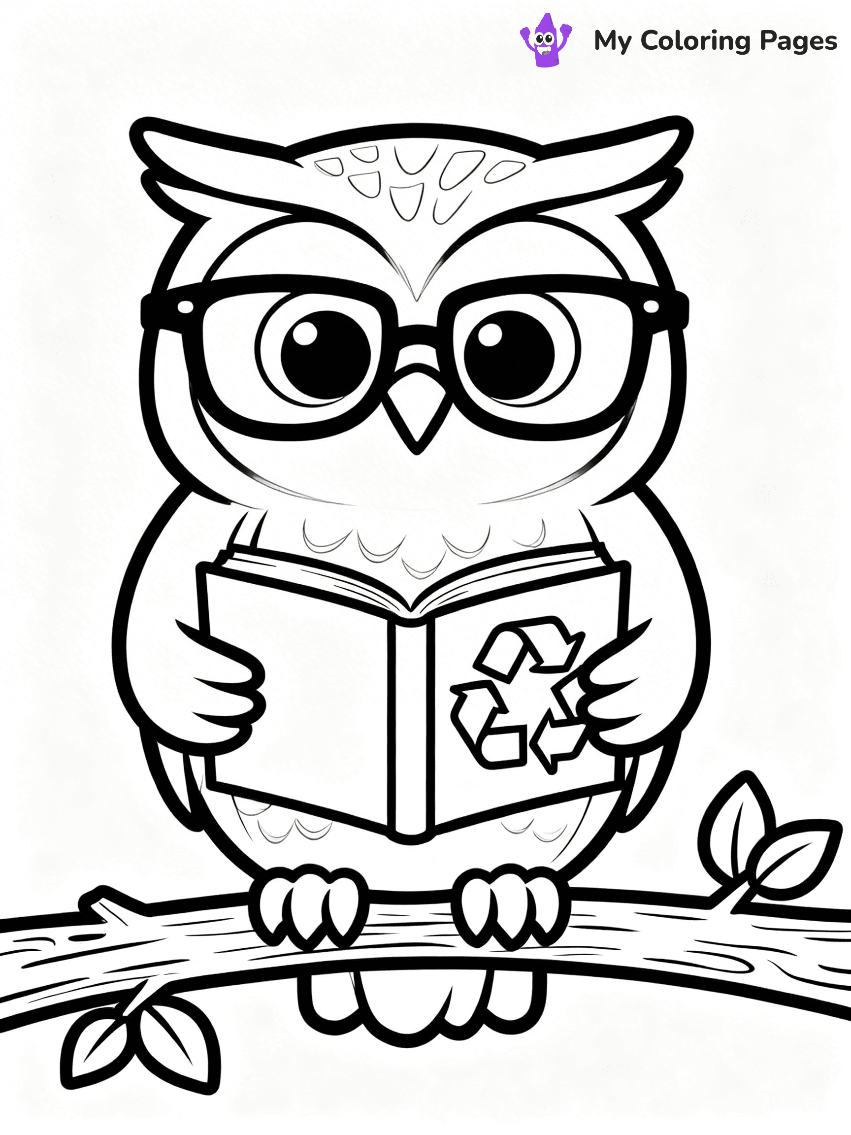 Recycling Coloring Pages - 1
