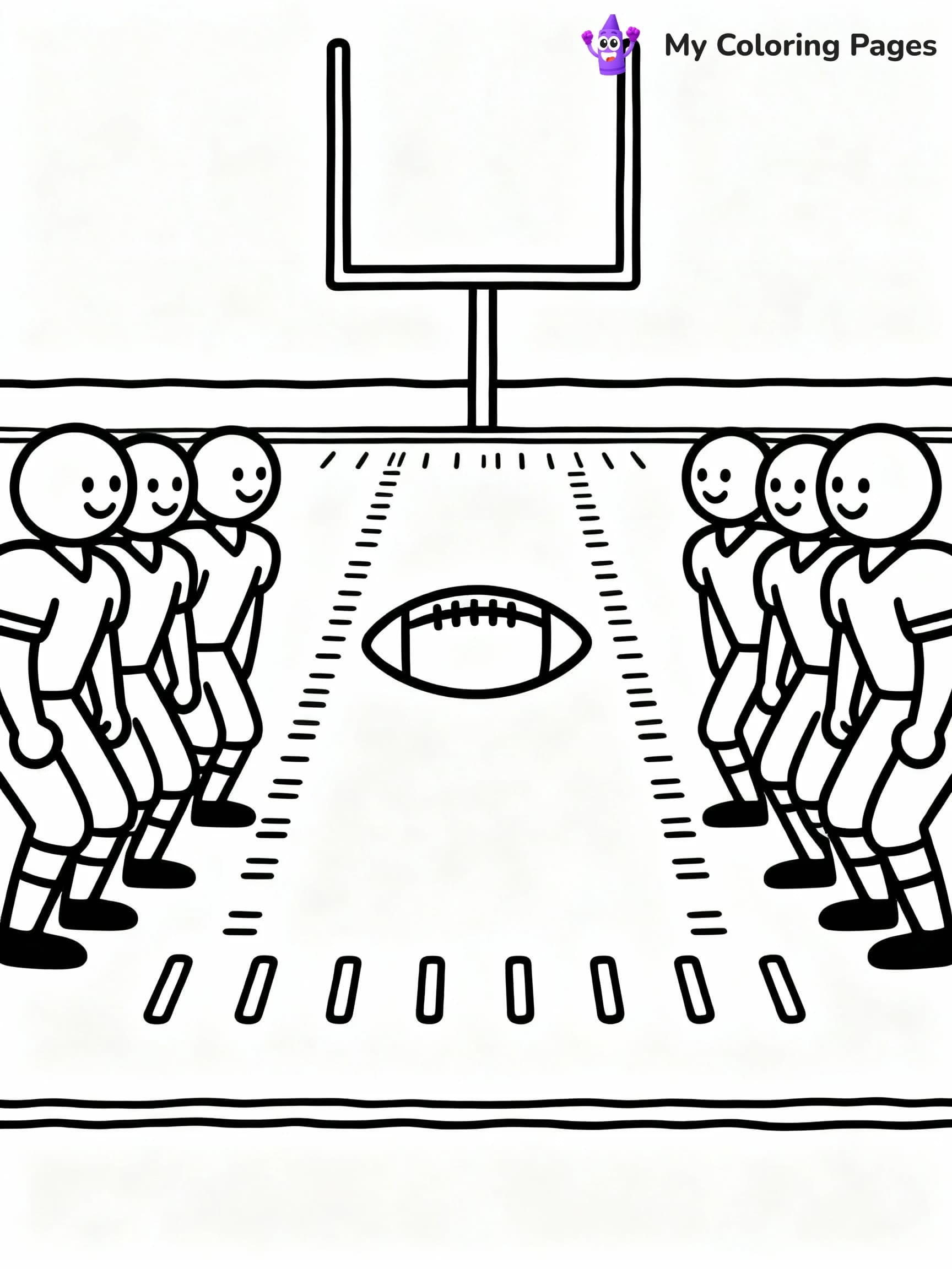 Football Coloring Pages - 18