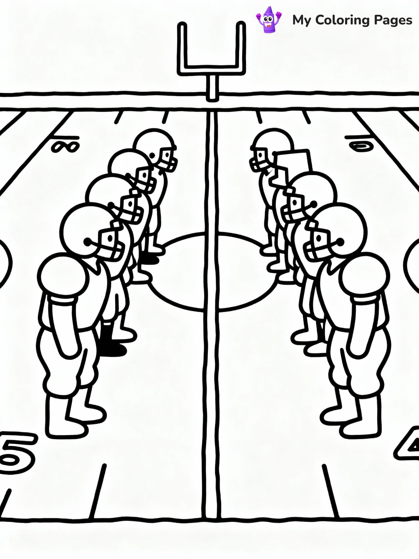 Football Coloring Pages - 16