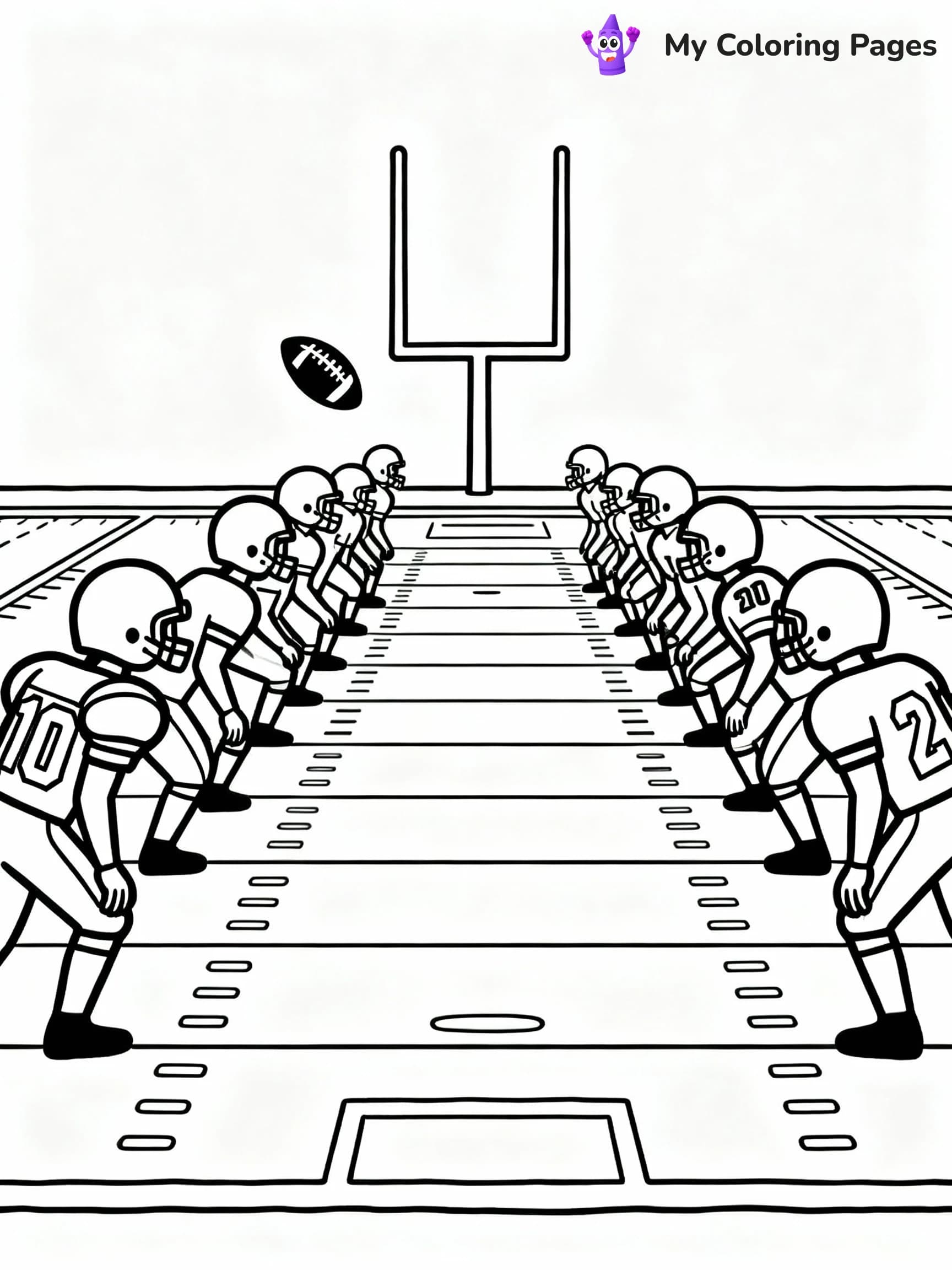 Football Coloring Pages - 15
