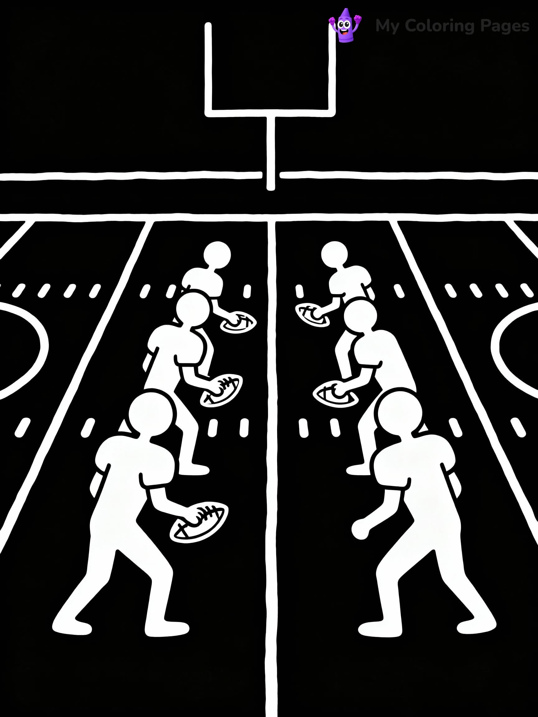 Football Coloring Pages - 14