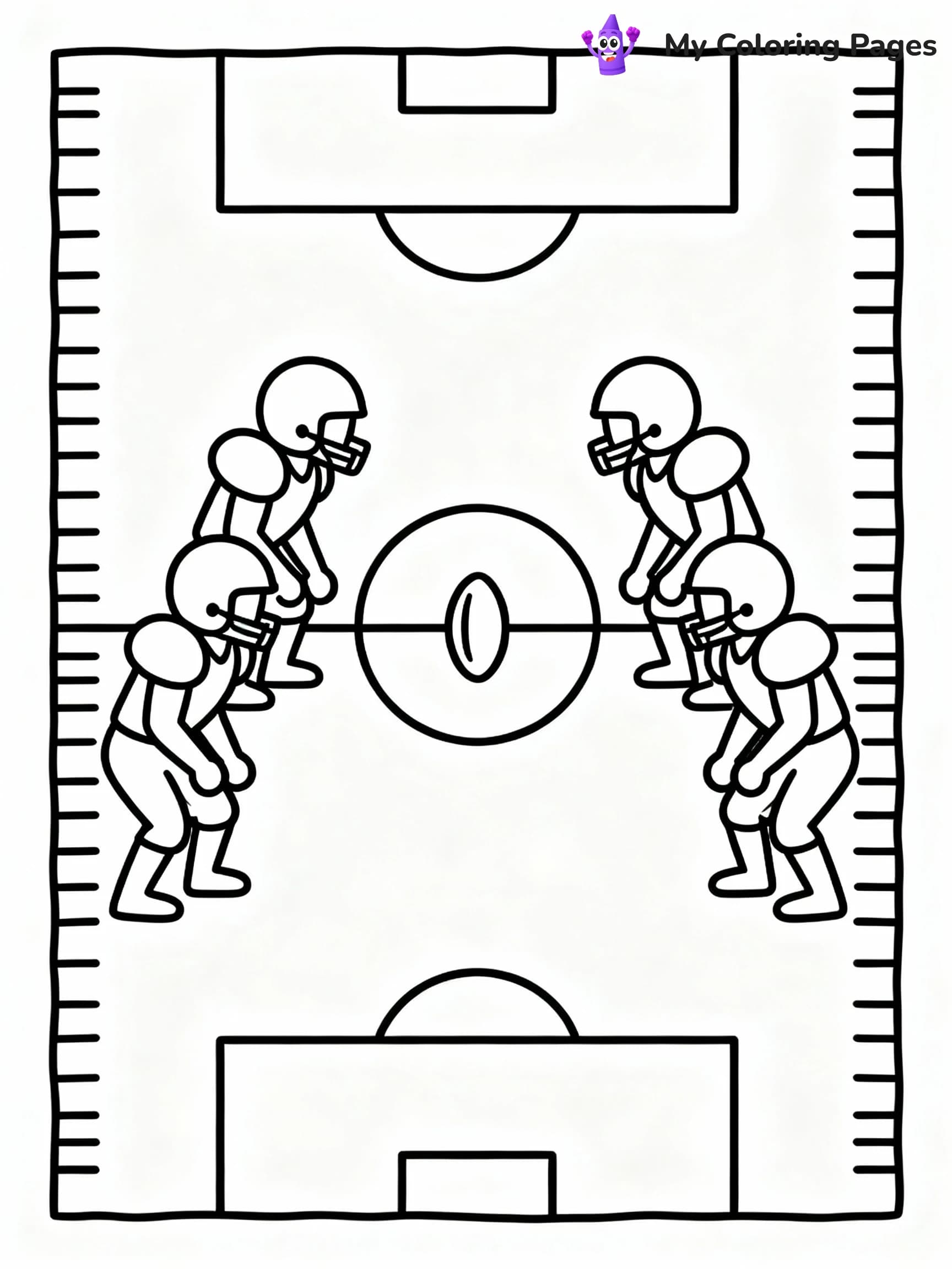 Football Coloring Pages - 11