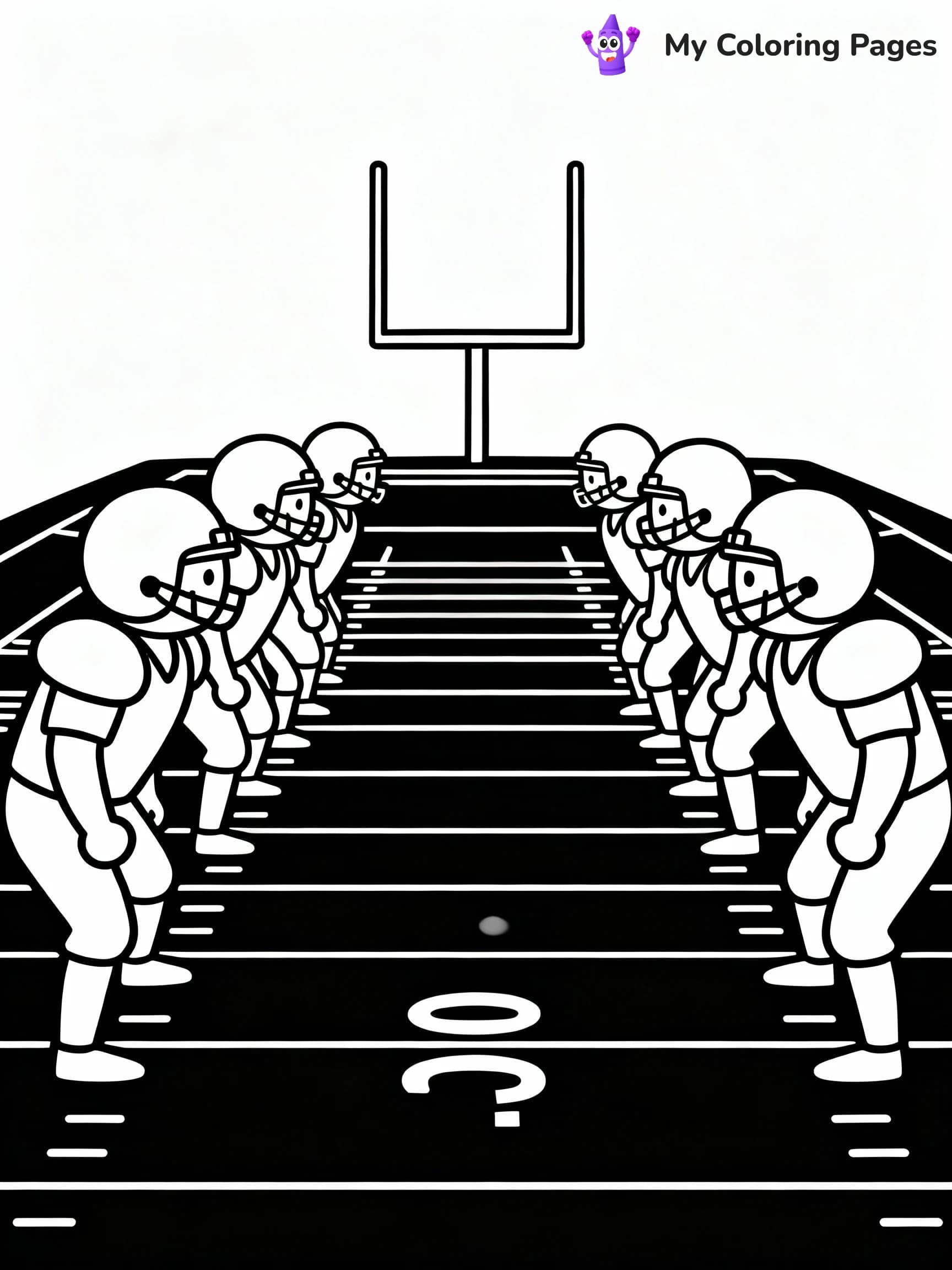 Football Coloring Pages - 8