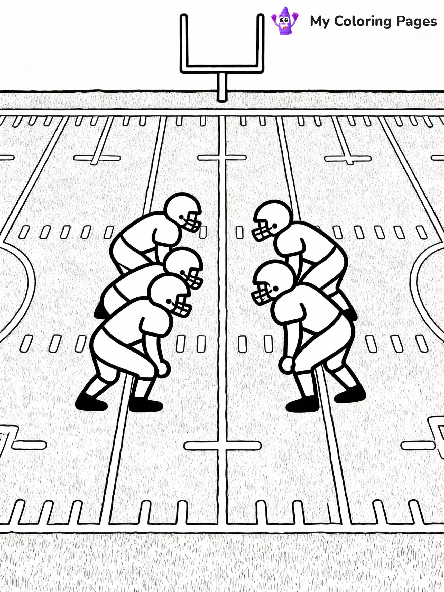 Football Coloring Pages - 7