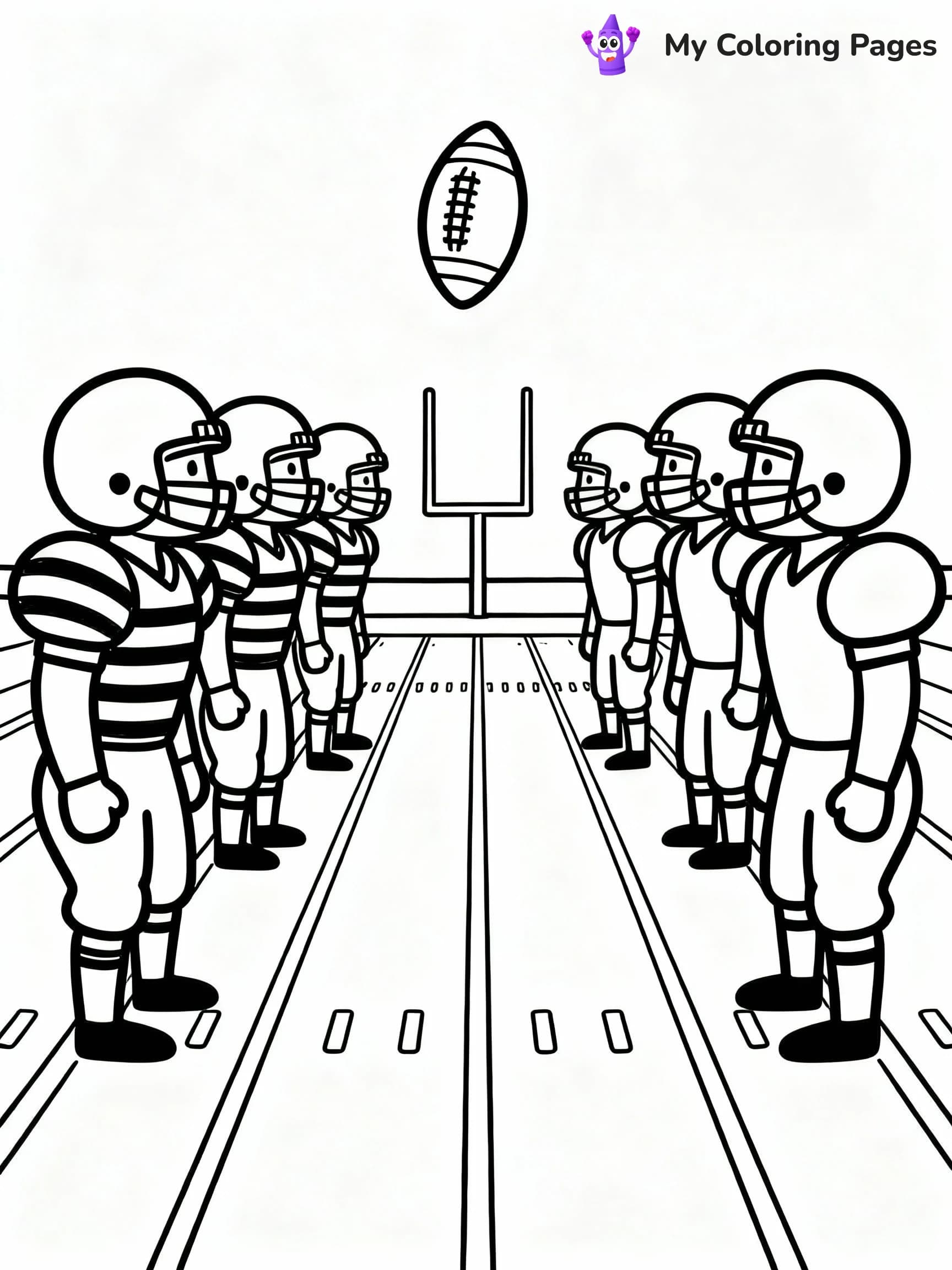 Football Coloring Pages - 4