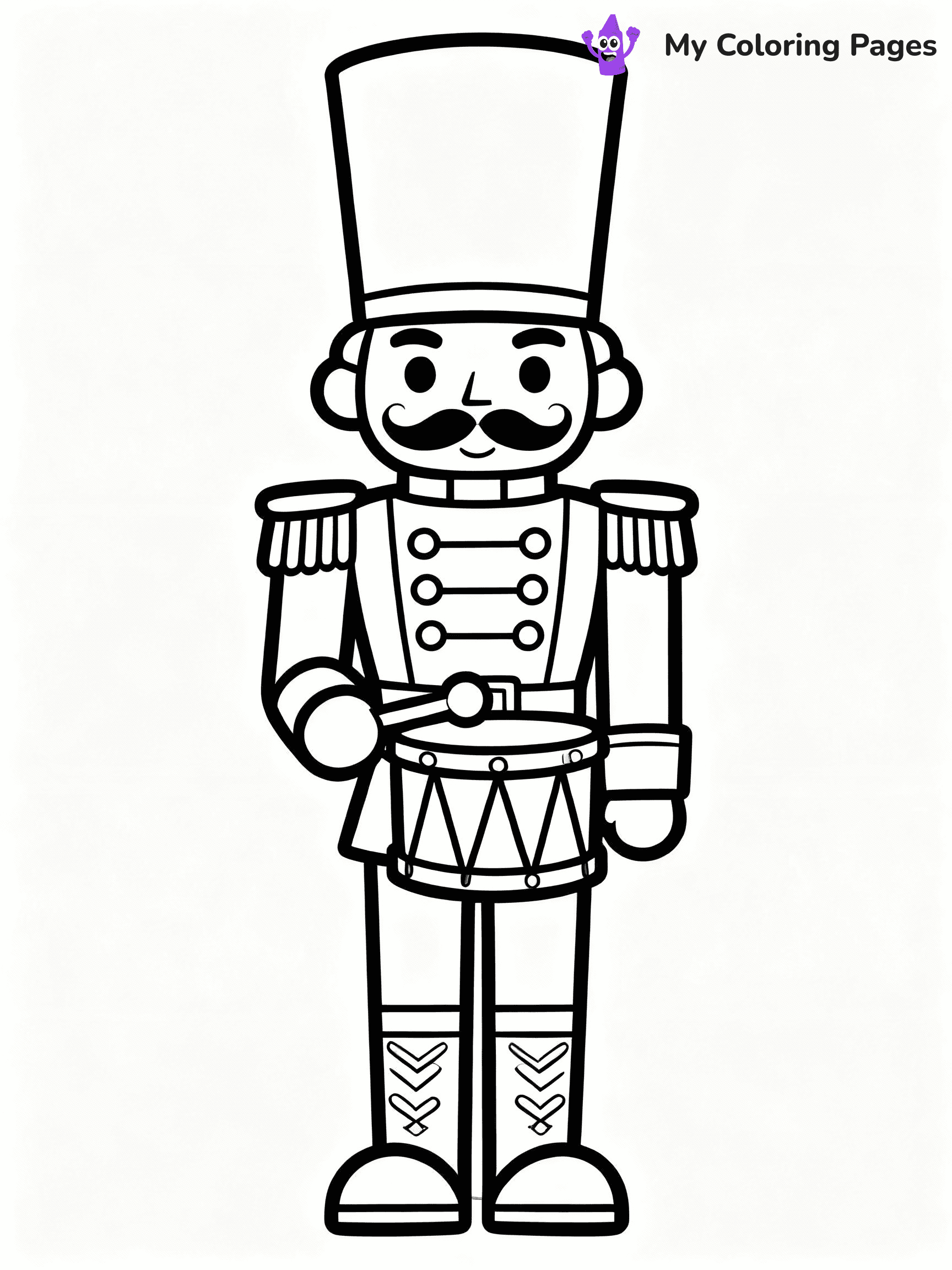 Nutcracker Coloring Pages - 12