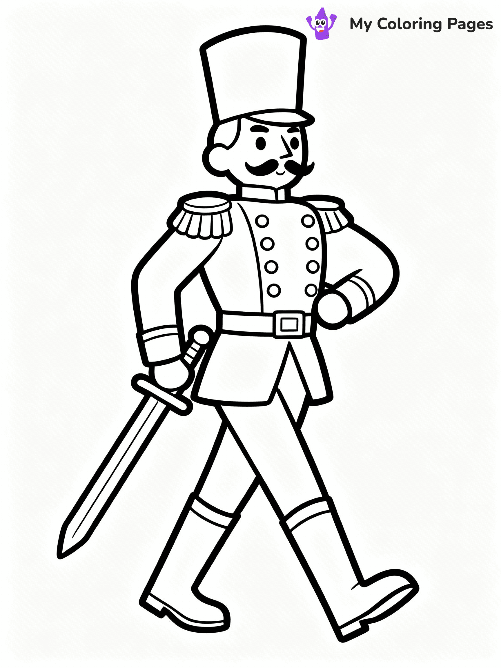 Nutcracker Coloring Pages - 7