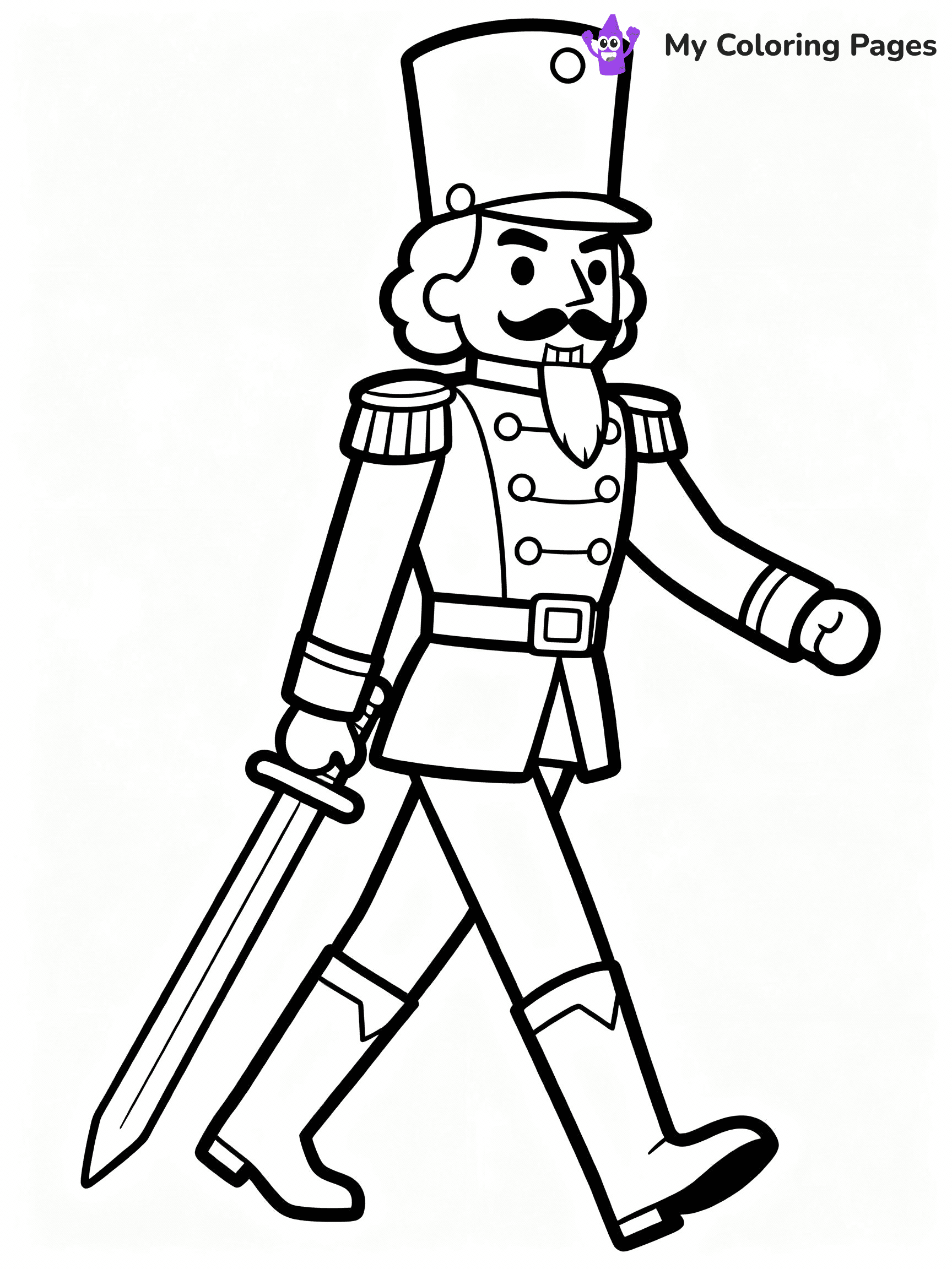 Nutcracker Coloring Pages - 5