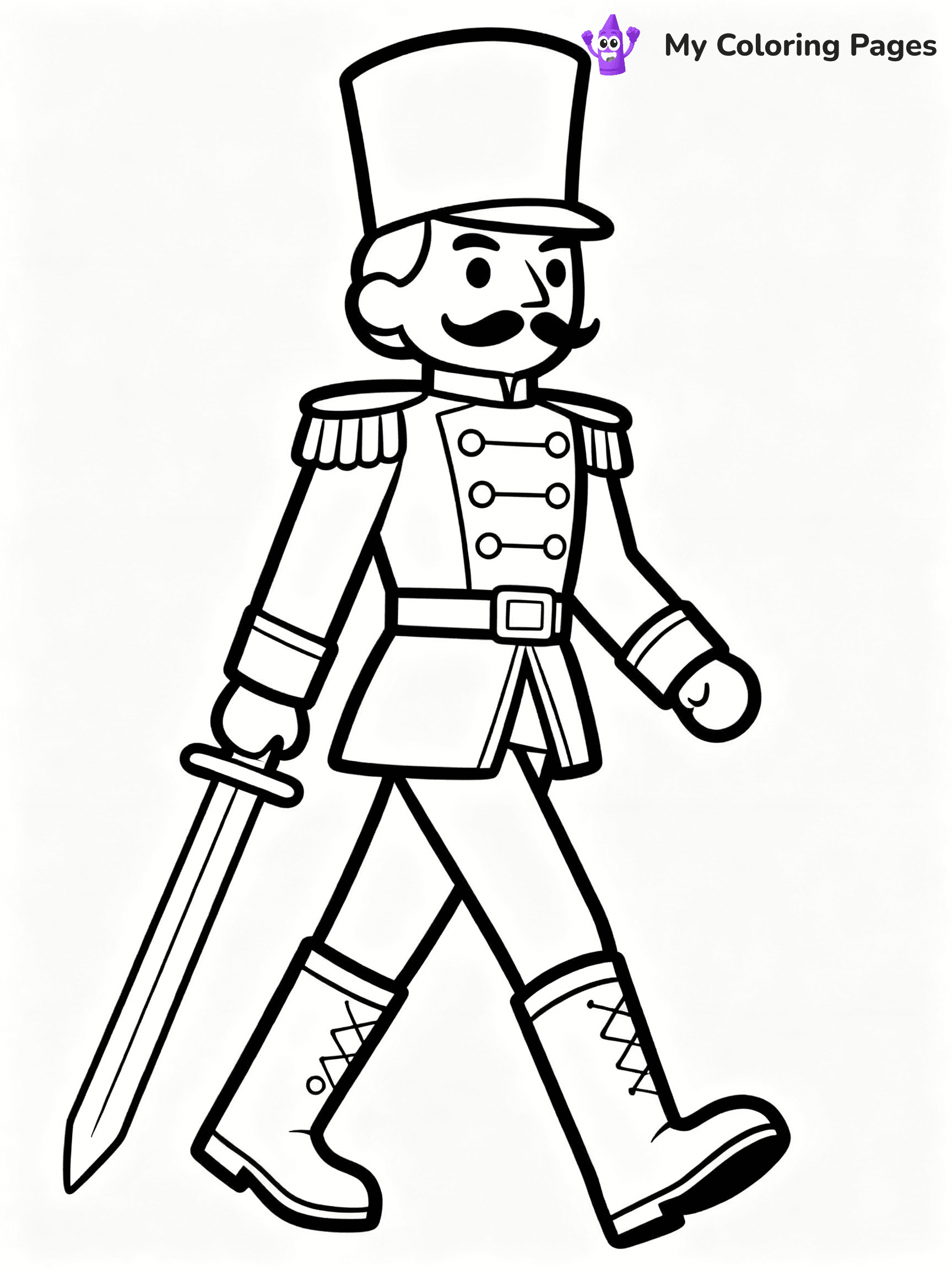 Nutcracker Coloring Pages - 4