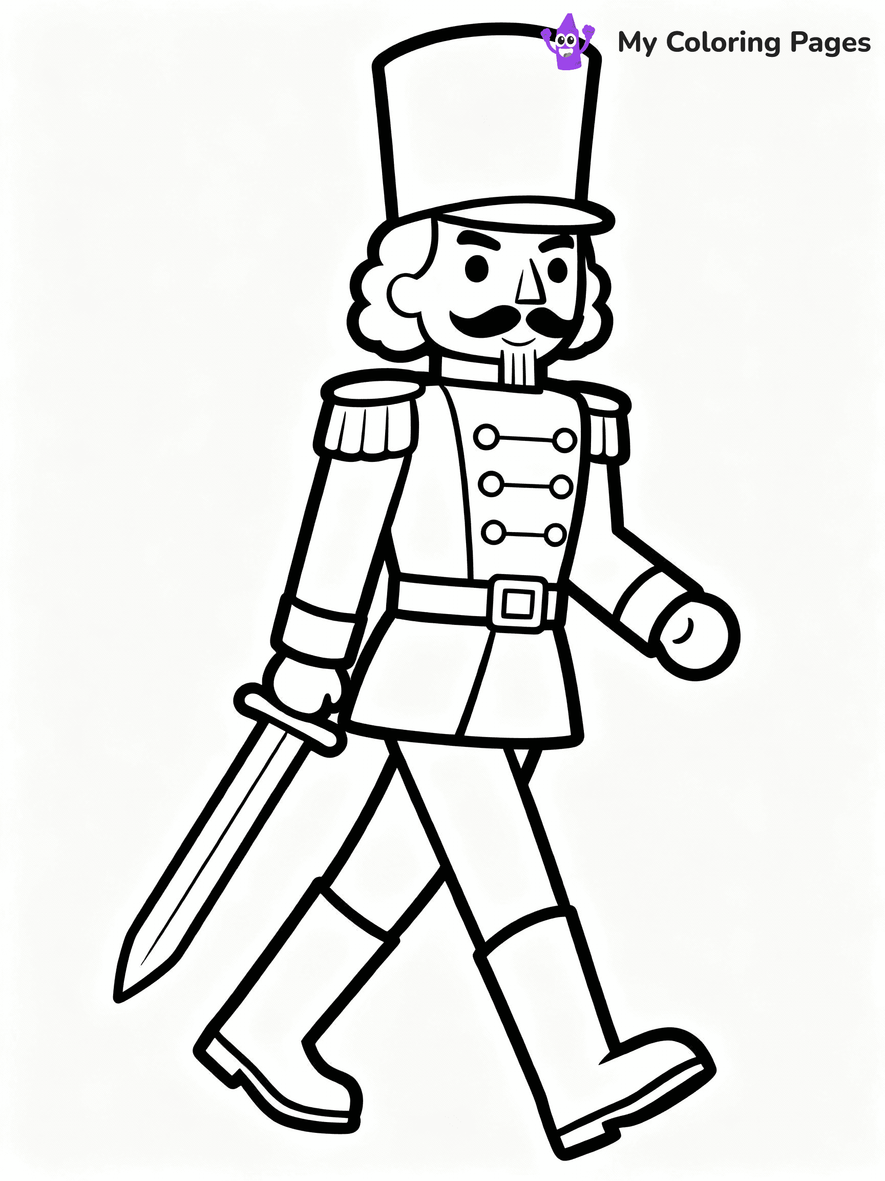 Nutcracker Coloring Pages - 3