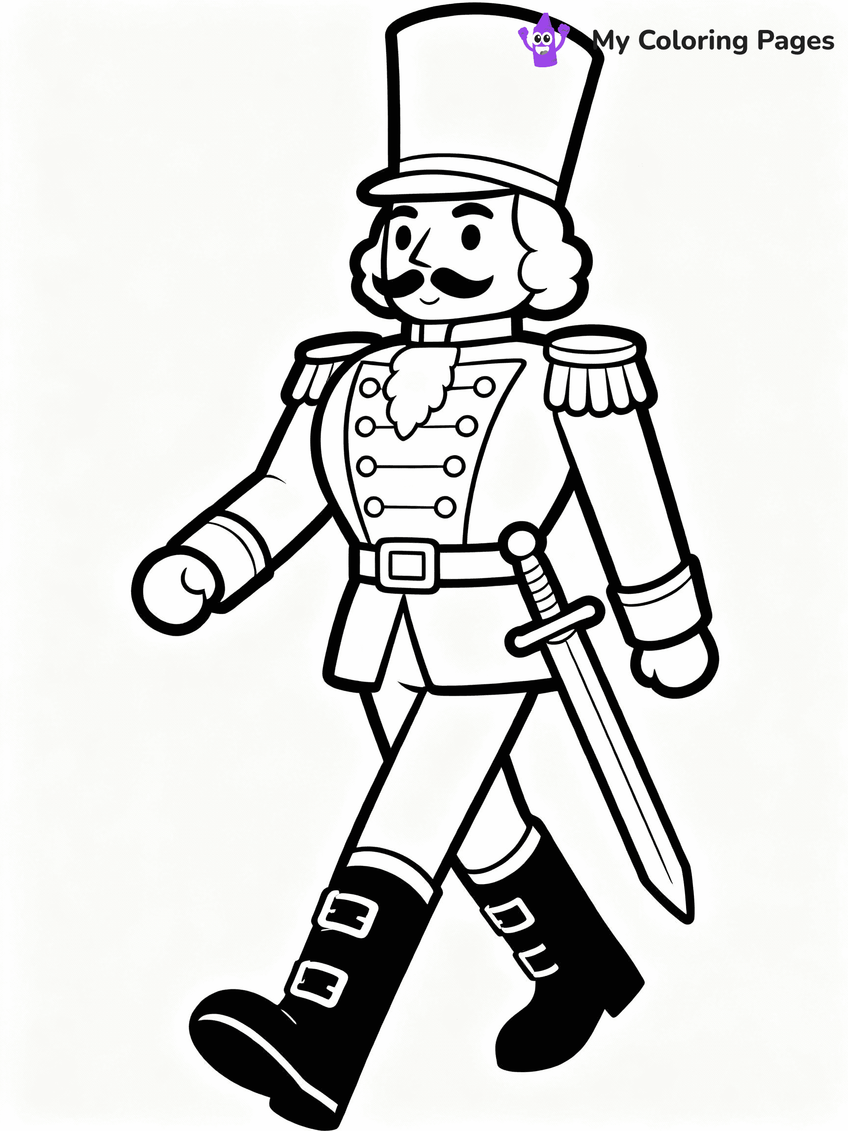 Nutcracker Coloring Pages - 2