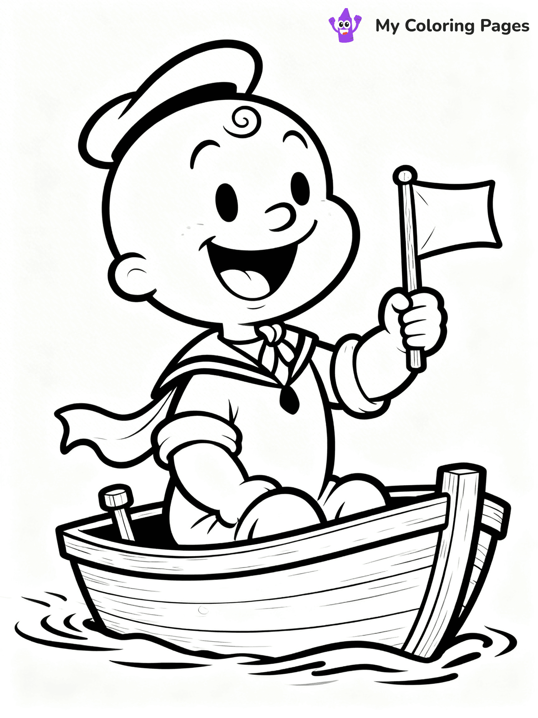 Popeye Coloring Pages - 25