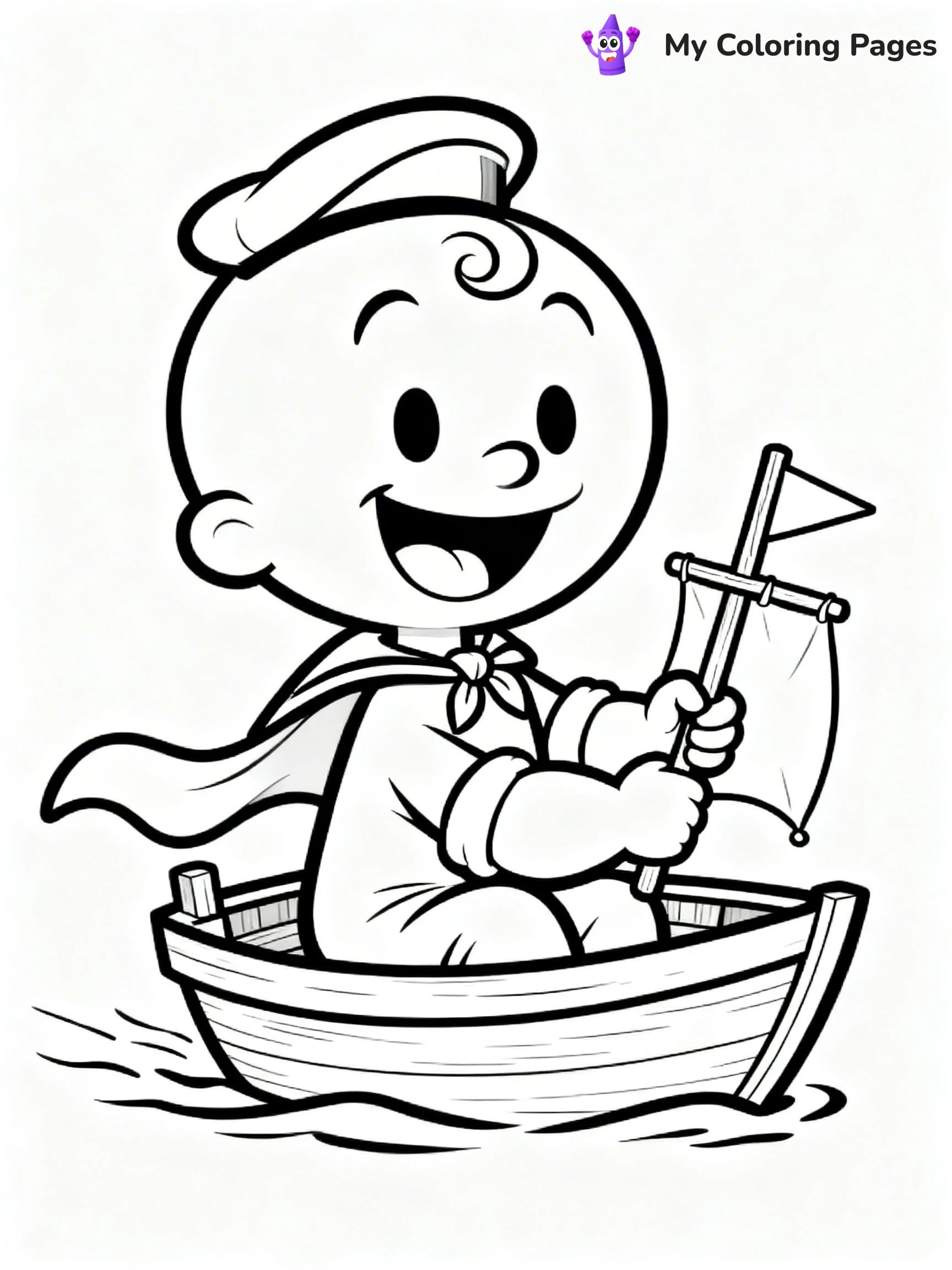 Popeye Coloring Pages - 23