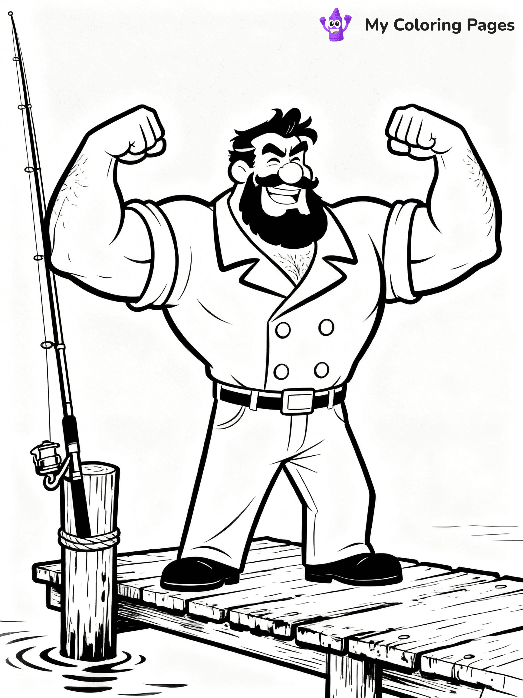 Popeye Coloring Pages - 21