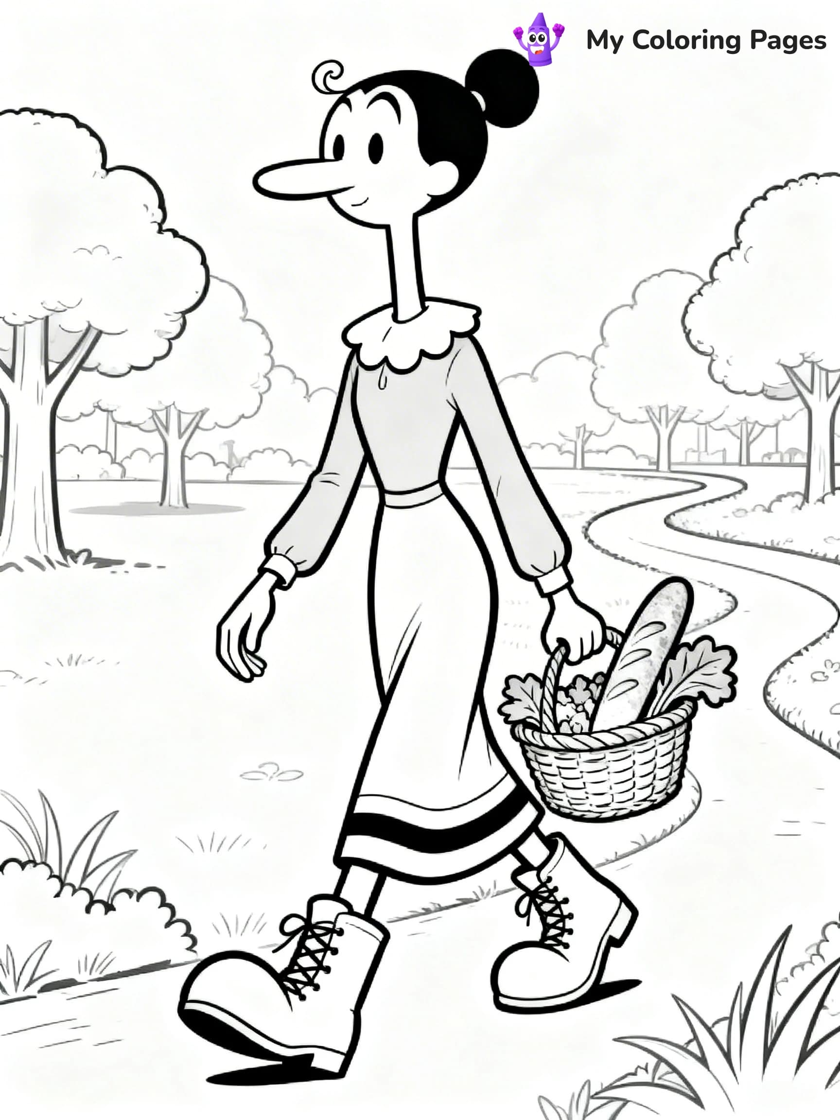 Popeye Coloring Pages - 19