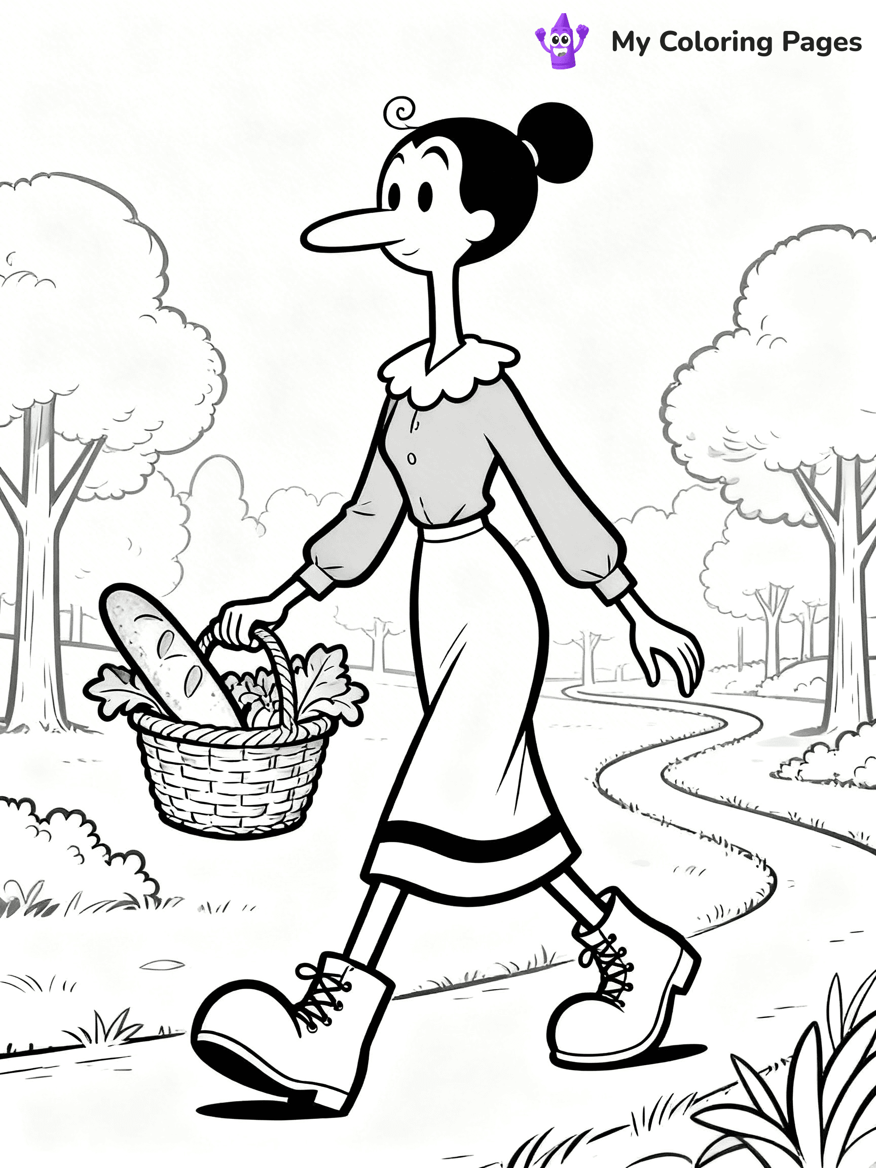 Popeye Coloring Pages - 18