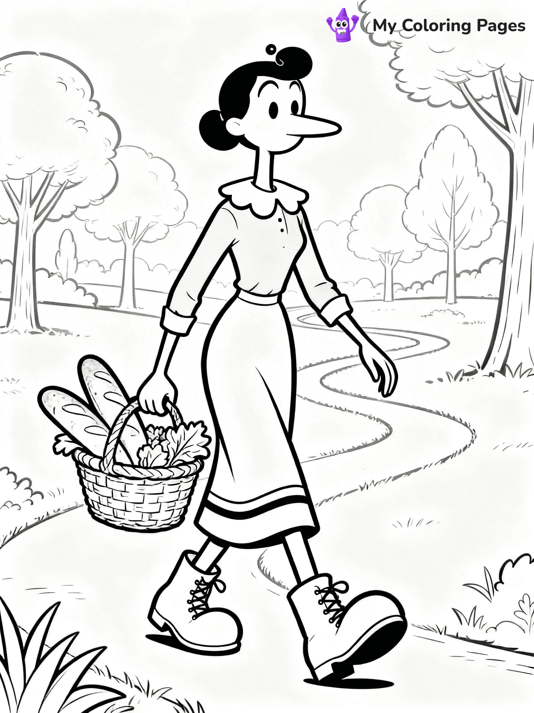 Popeye Coloring Pages - 16