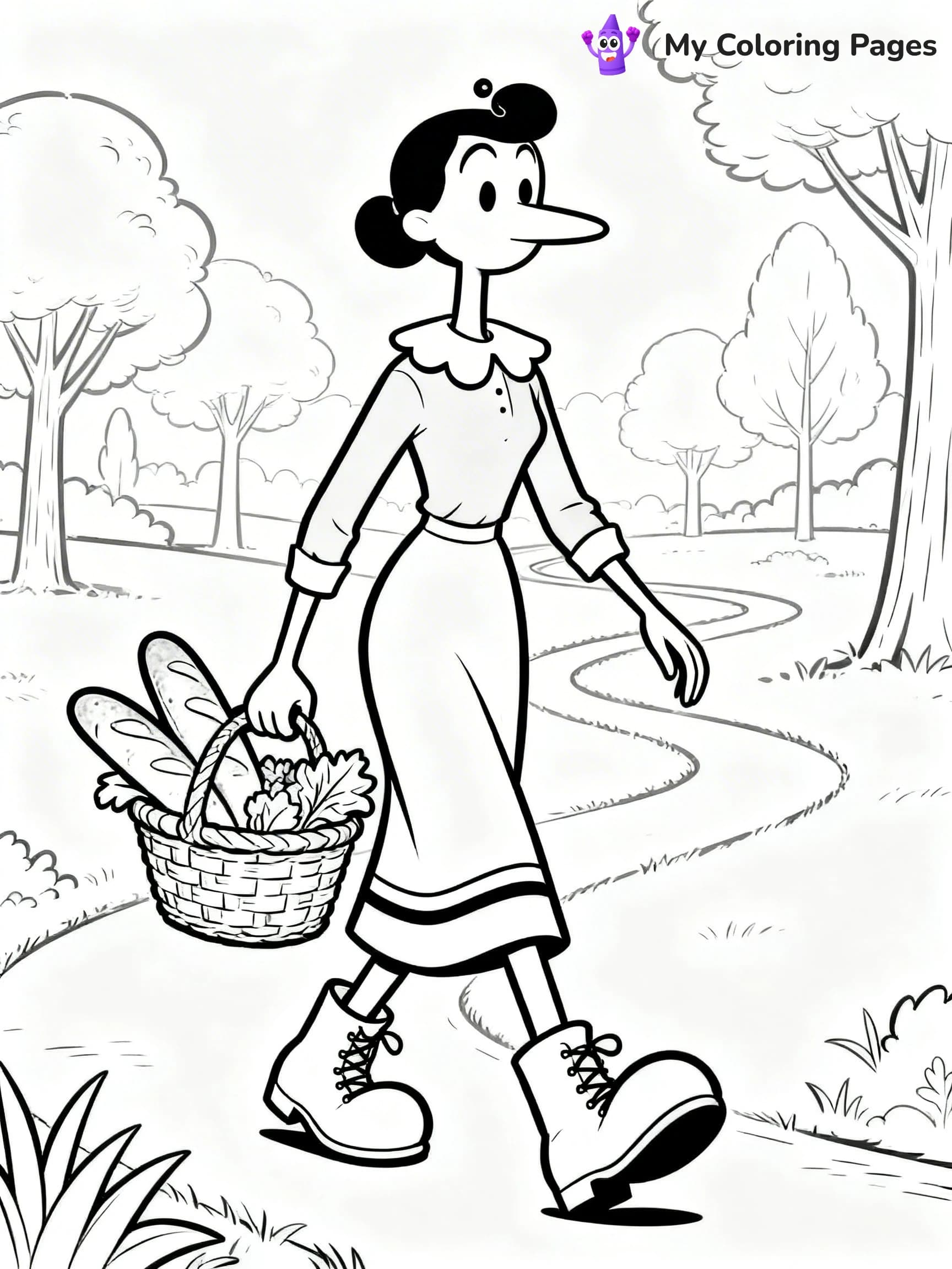 Popeye Coloring Pages - 16