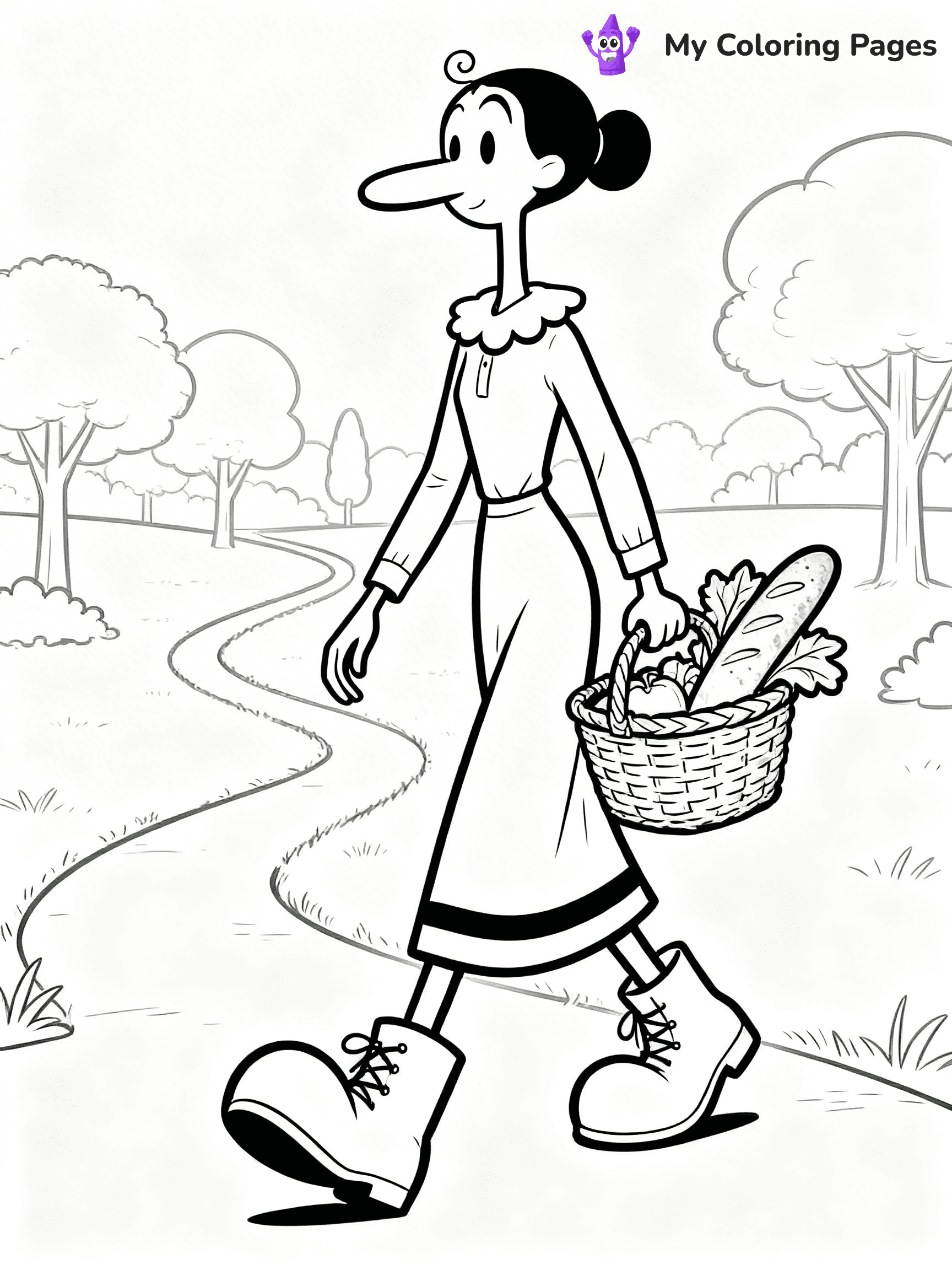 Popeye Coloring Pages - 15