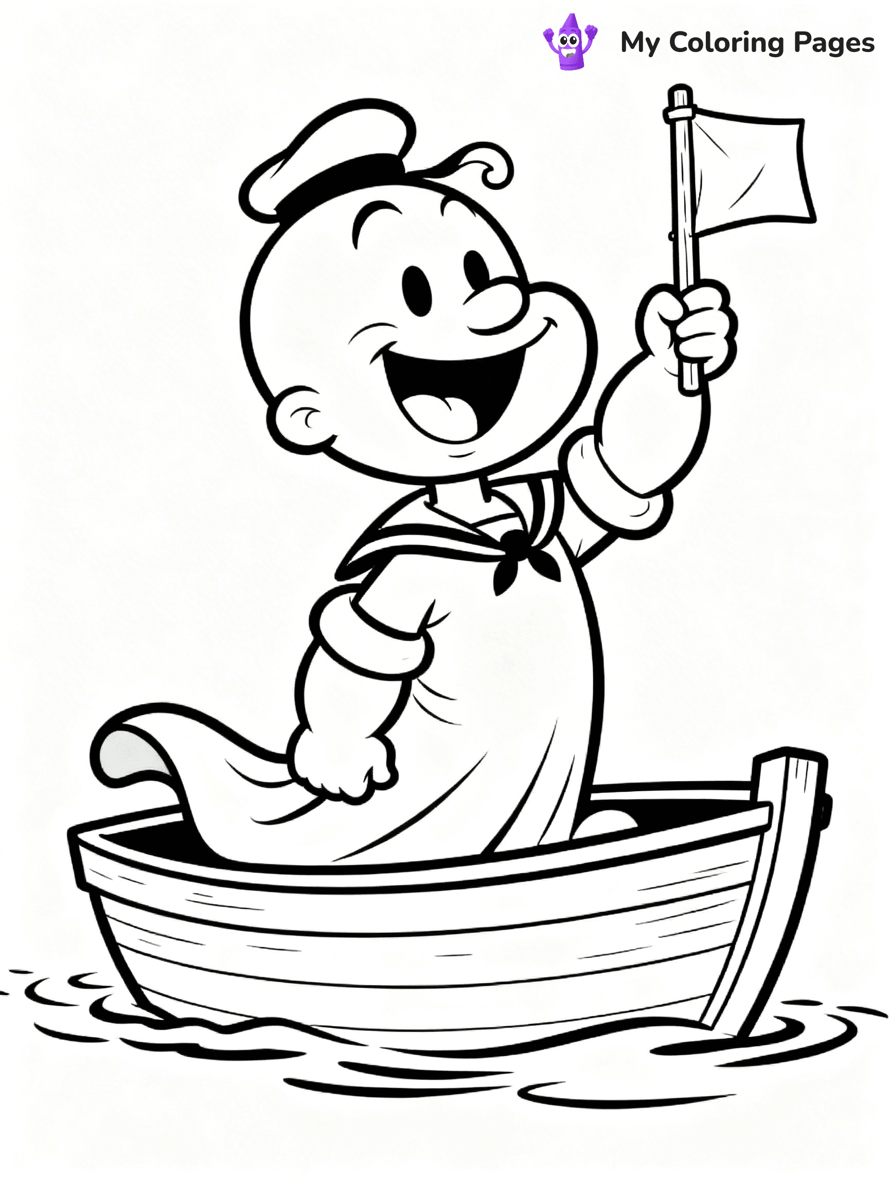 Popeye Coloring Pages - 5