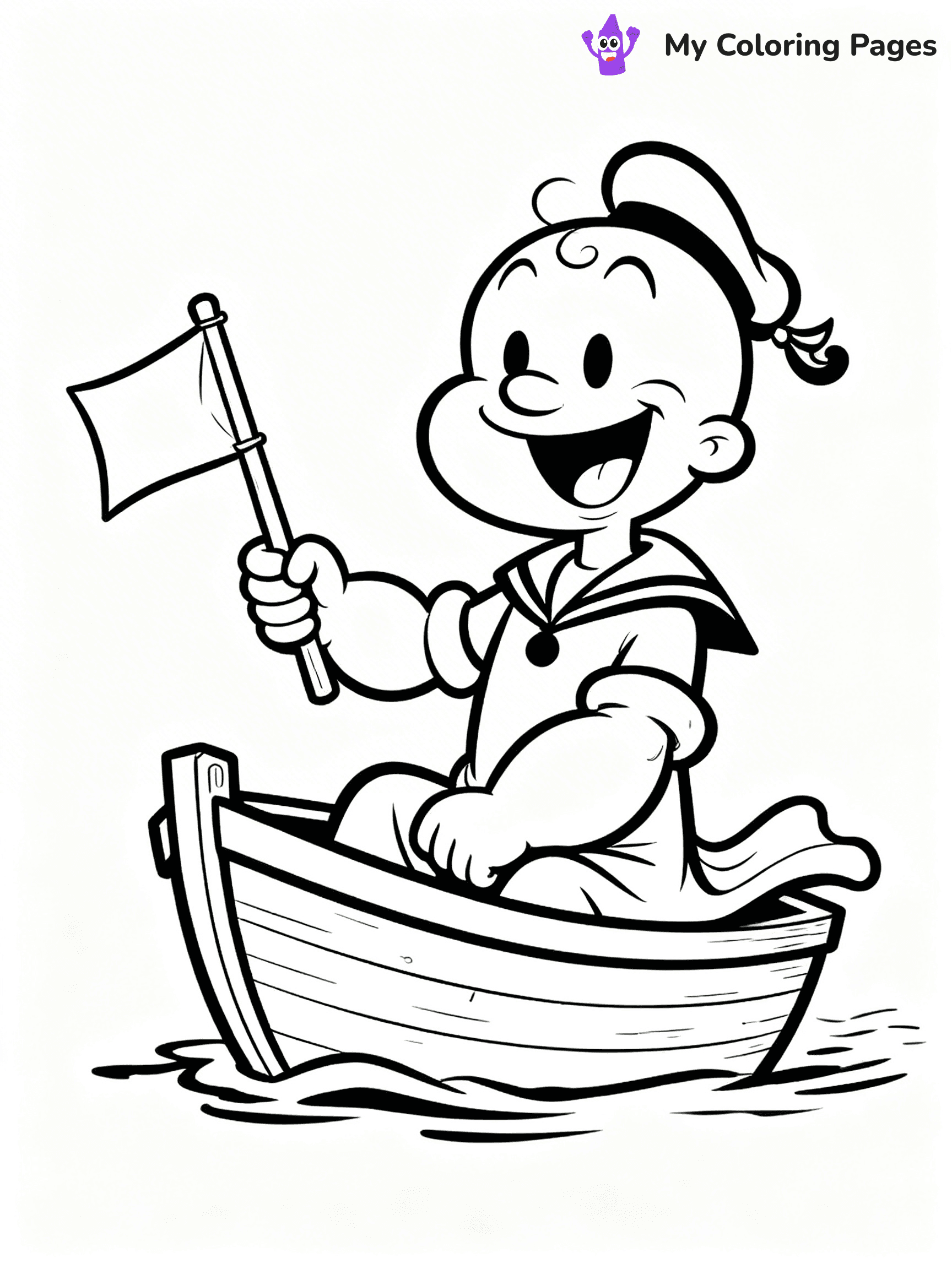 Popeye Coloring Pages - 4