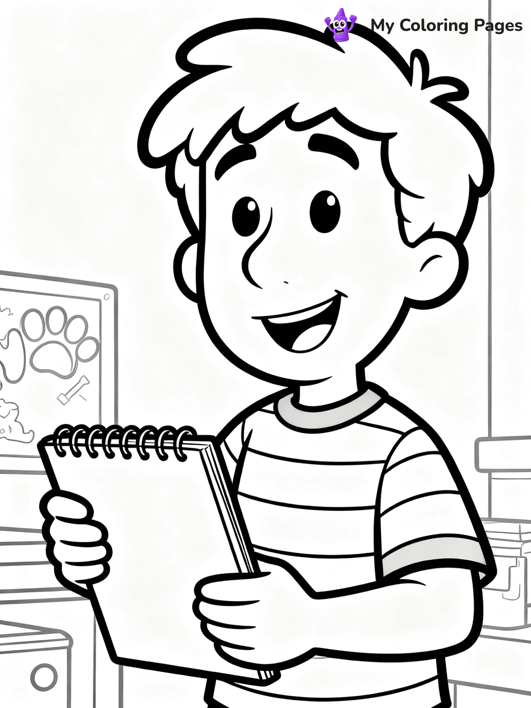 Blues Clues Coloring Pages - 17