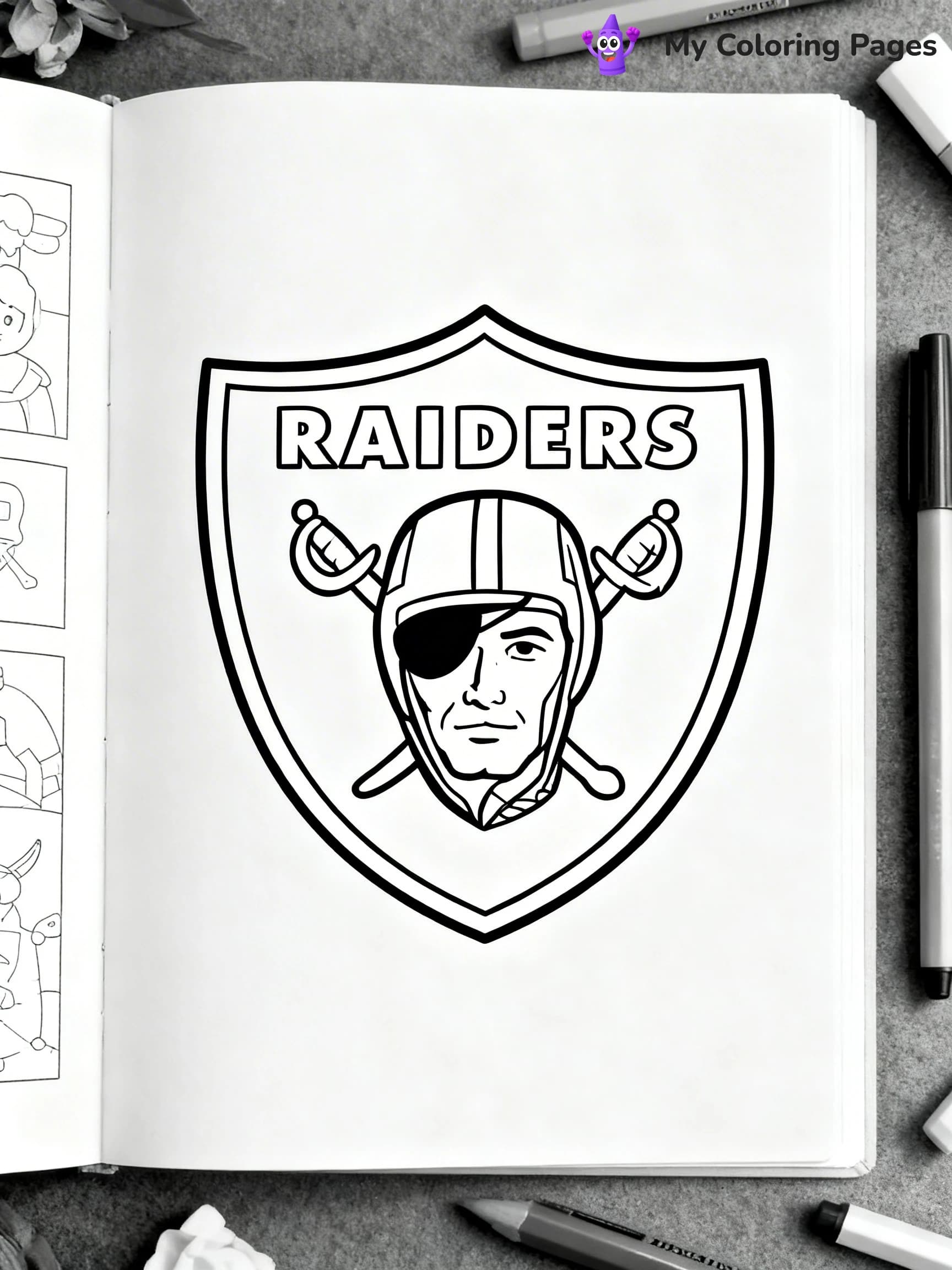 Raiders Coloring Pages - 21