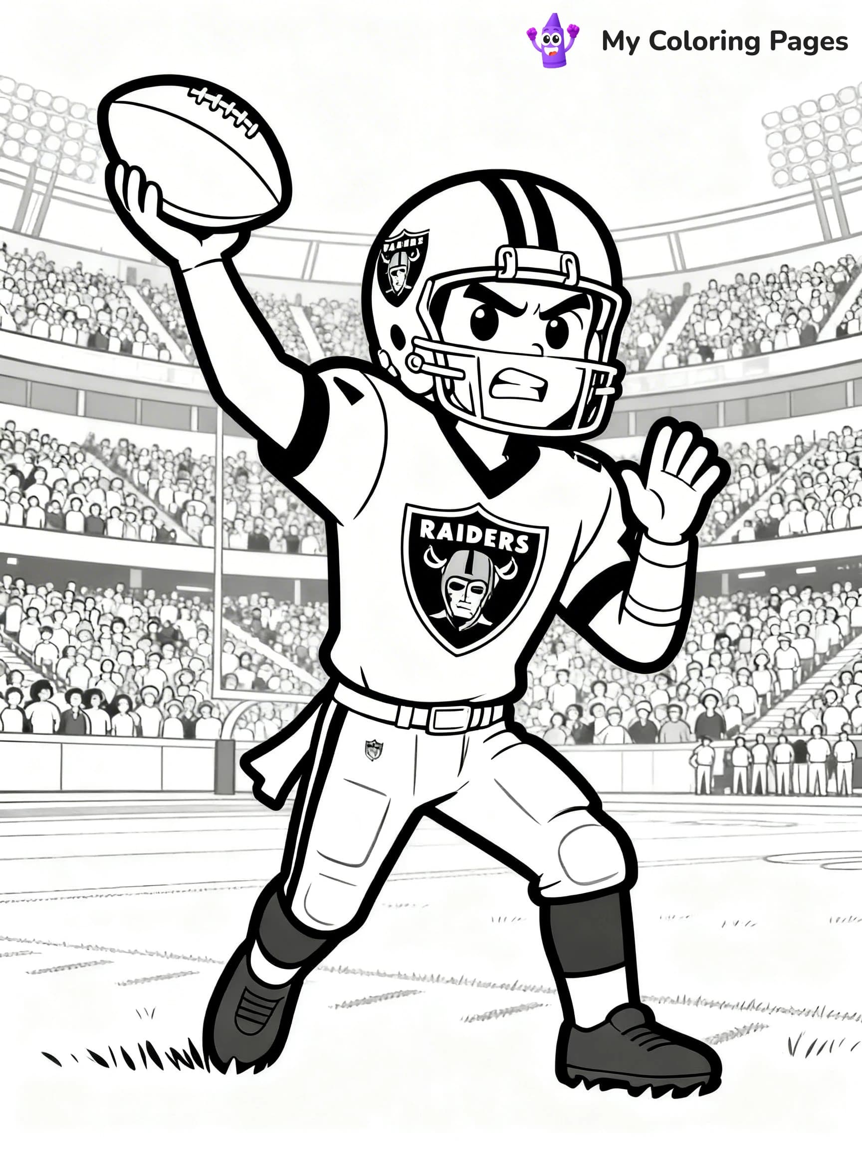 Raiders Coloring Pages - 6