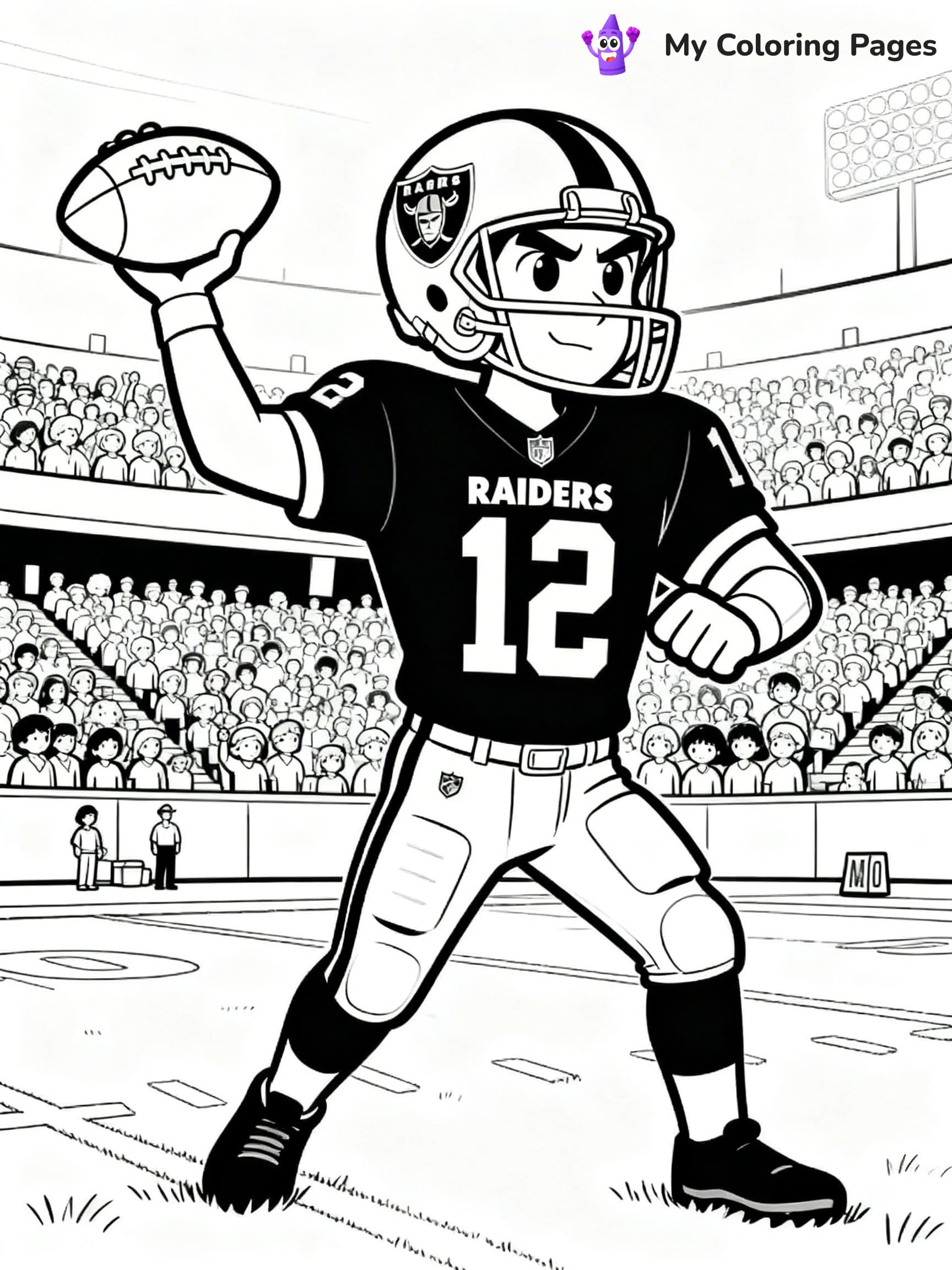 Raiders Coloring Pages - 5