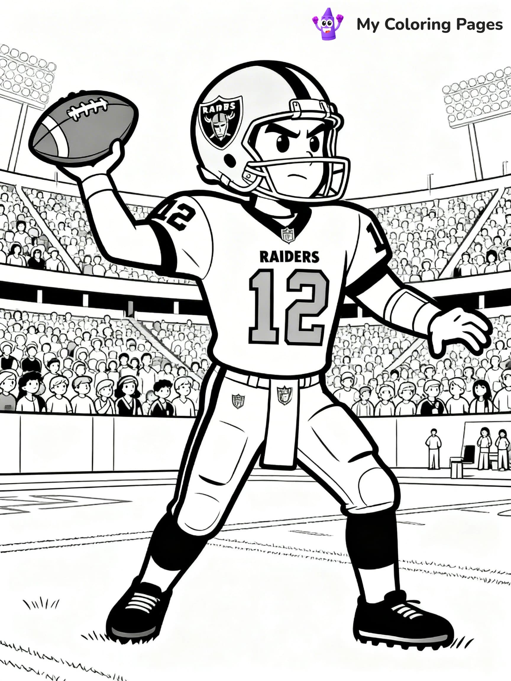 Raiders Coloring Pages - 4