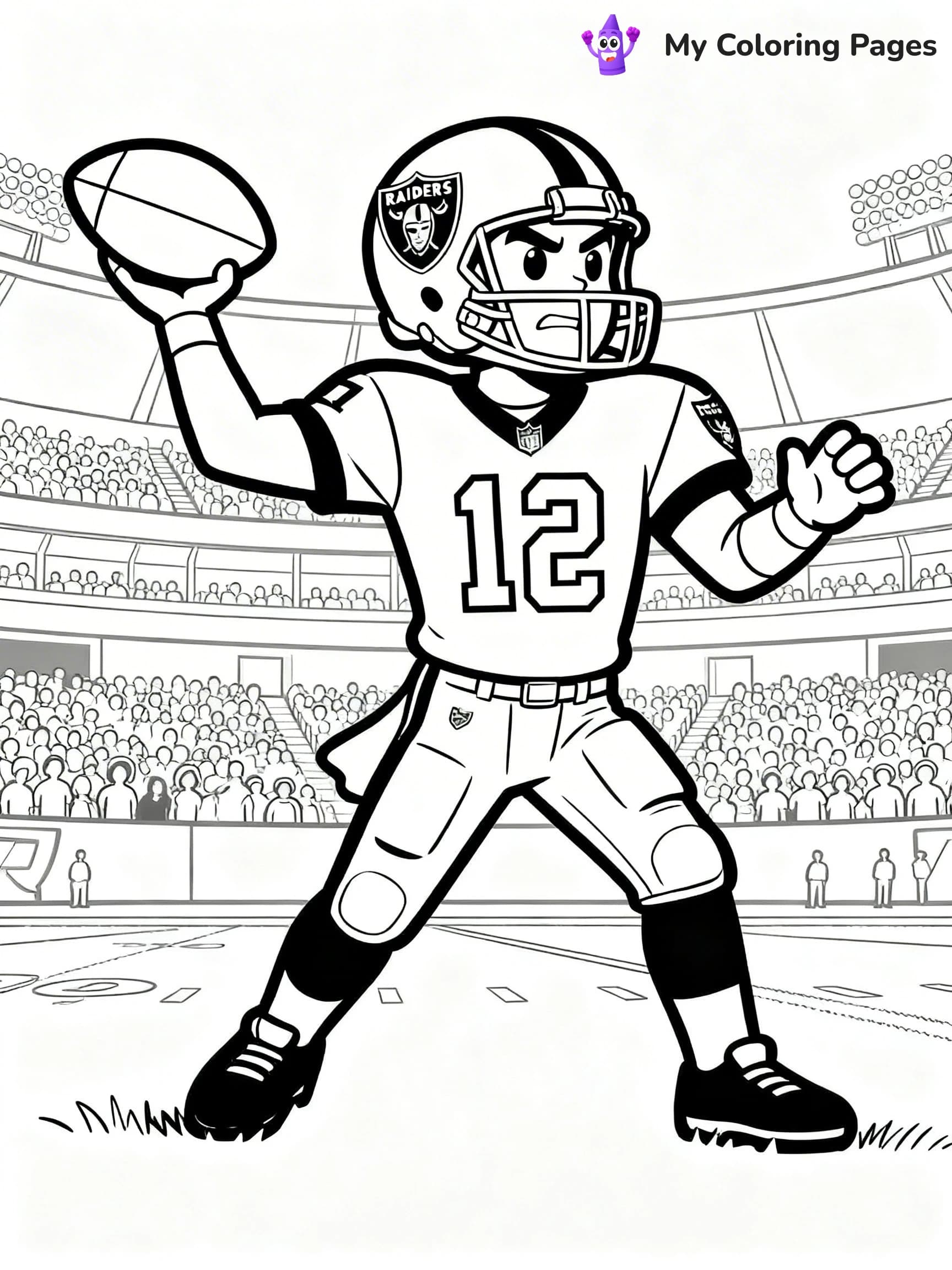 Raiders Coloring Pages - 3