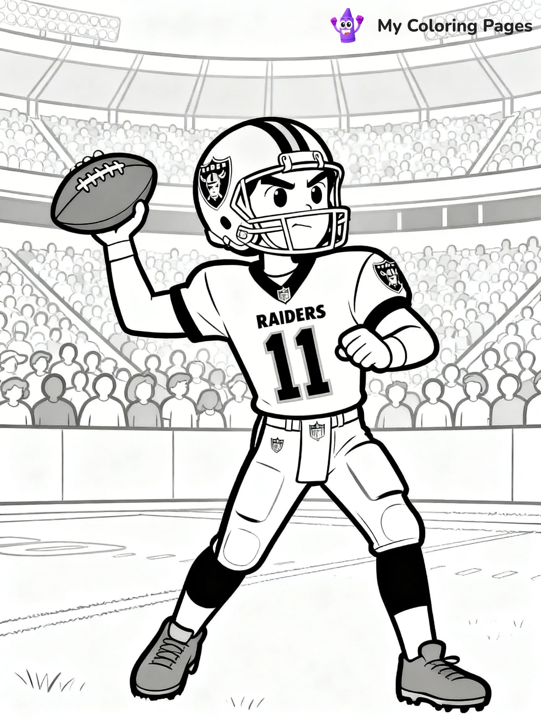 Raiders Coloring Pages - 2