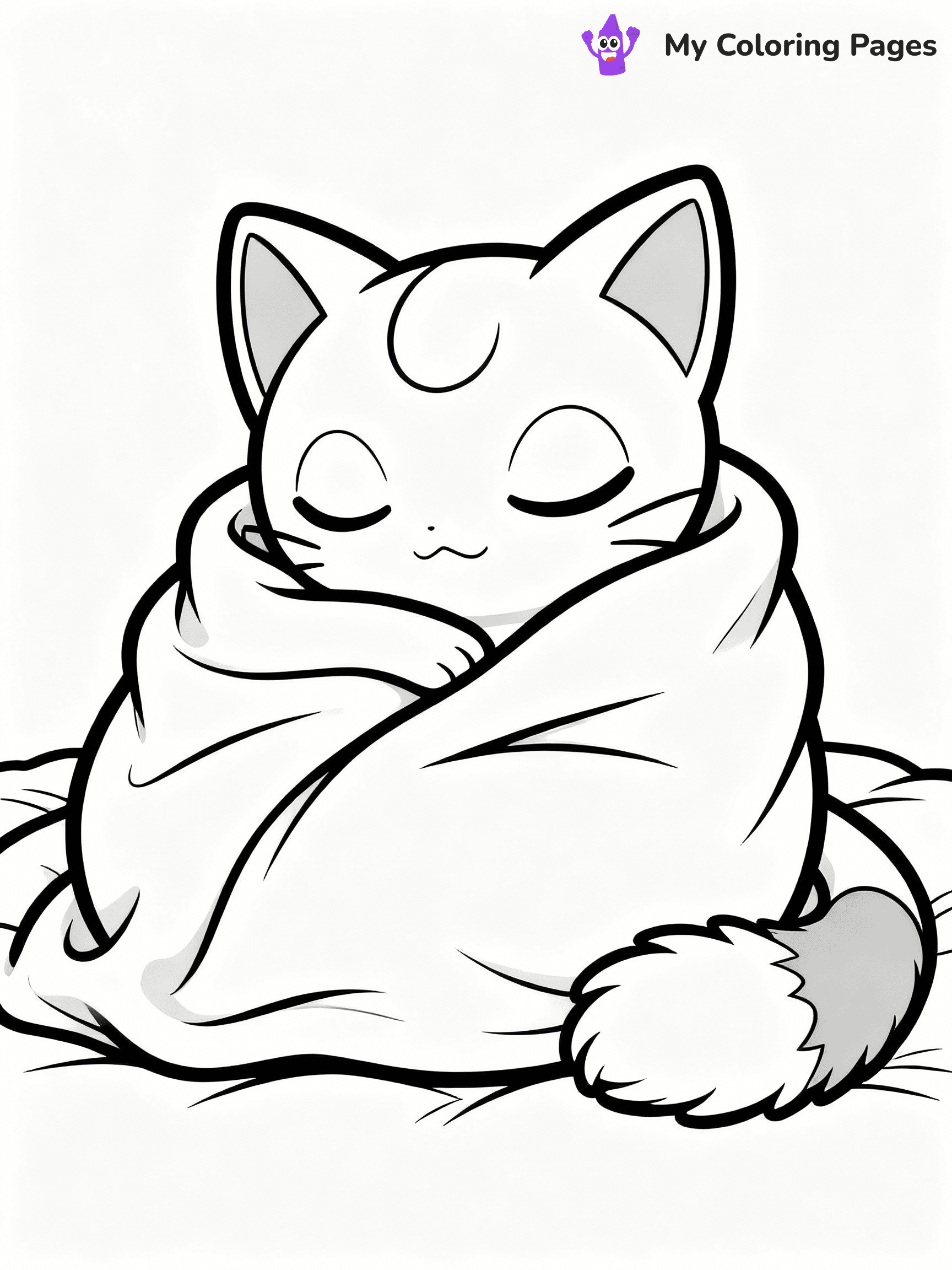 Mew Coloring Pages - 25