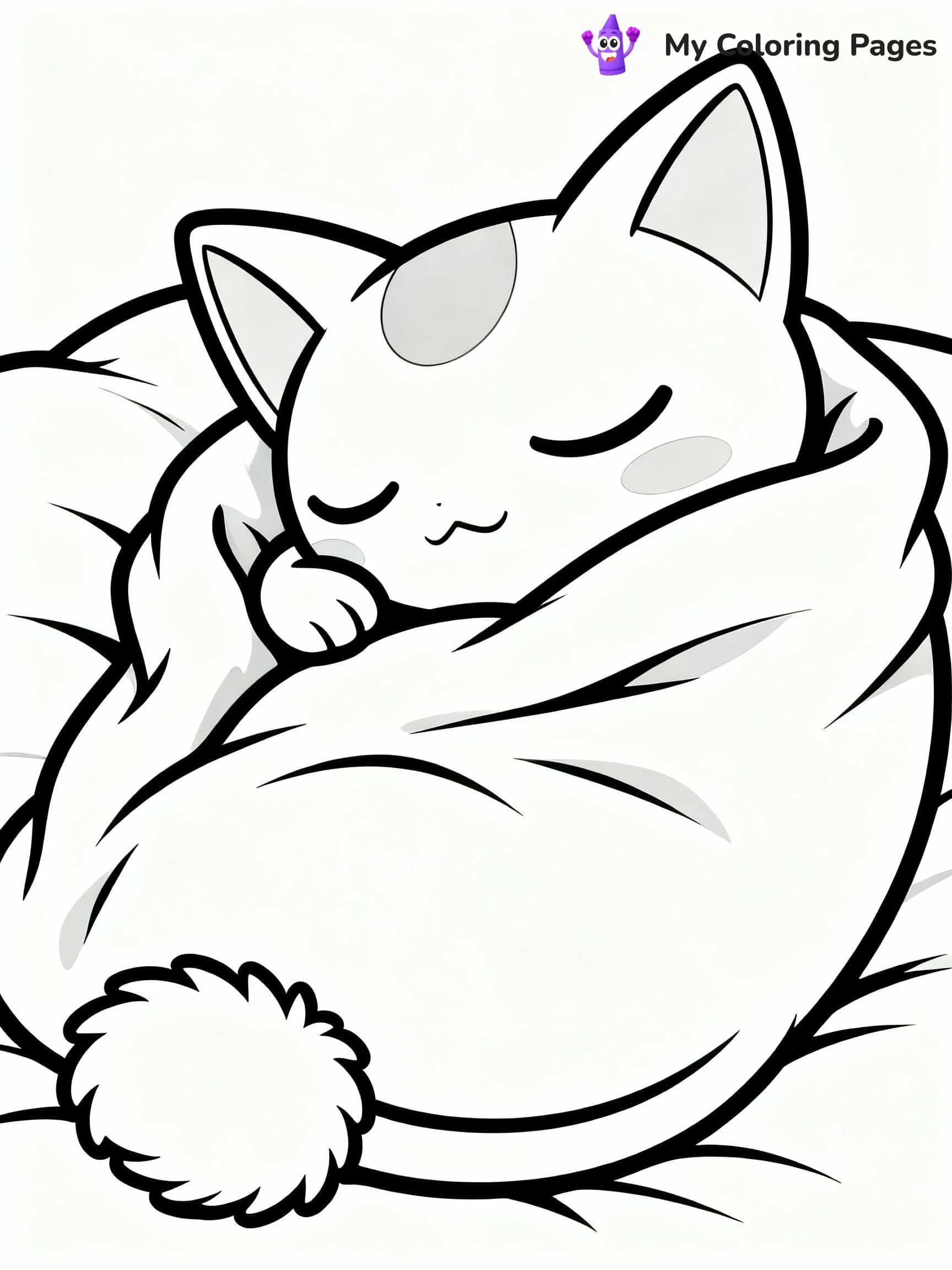Mew Coloring Pages - 24