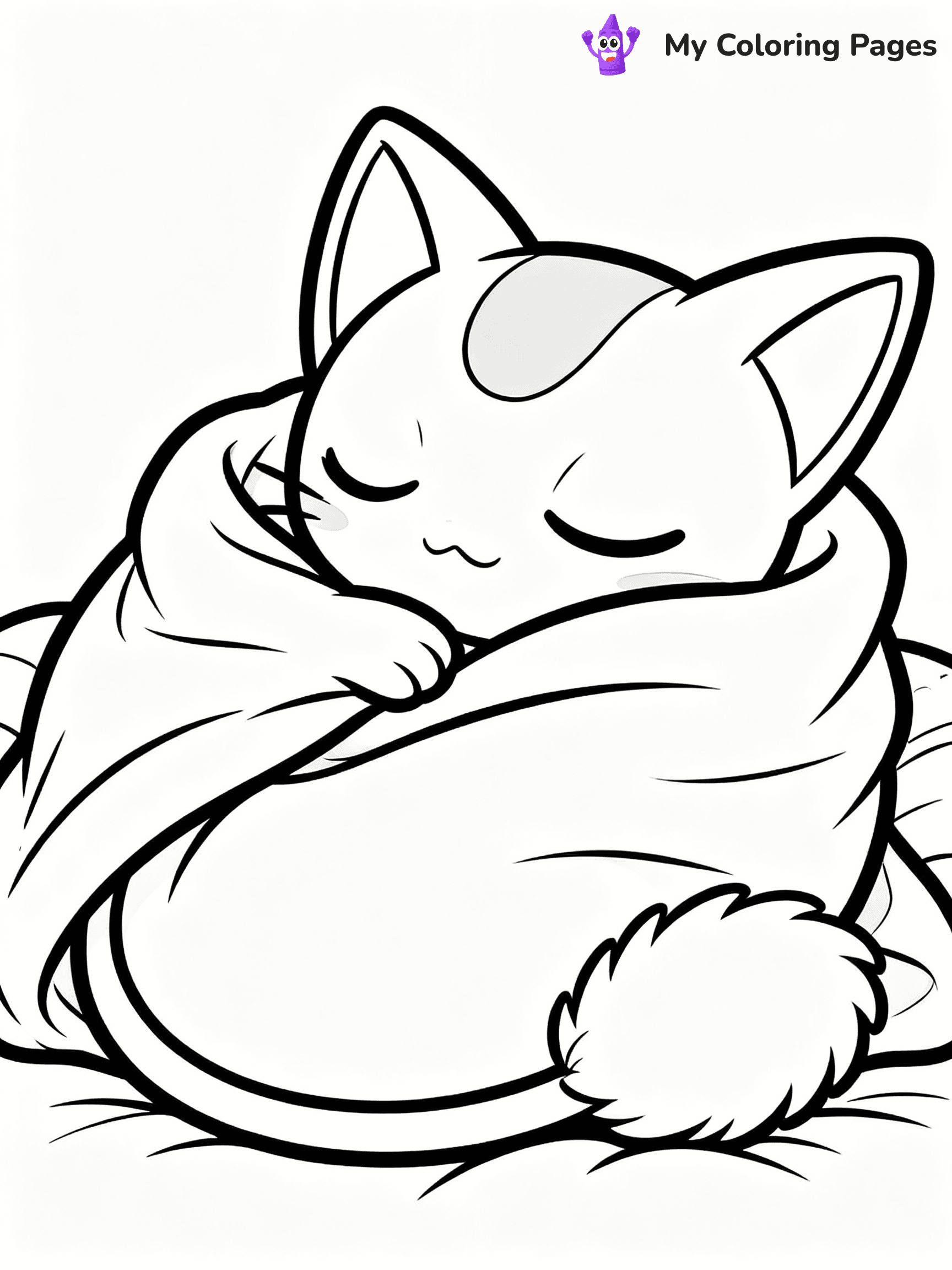 Mew Coloring Pages - 22