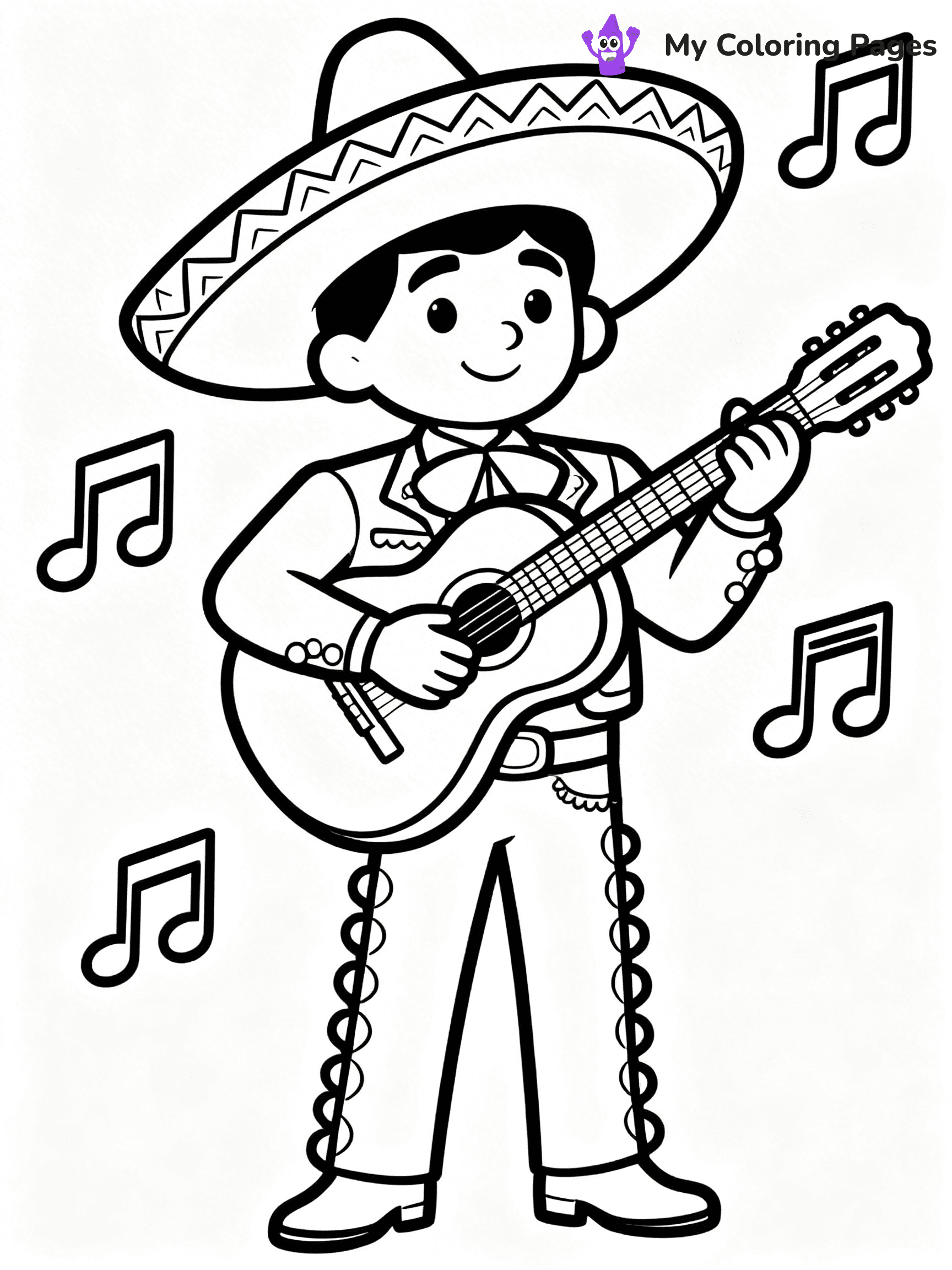 Mexican Coloring Pages - 98