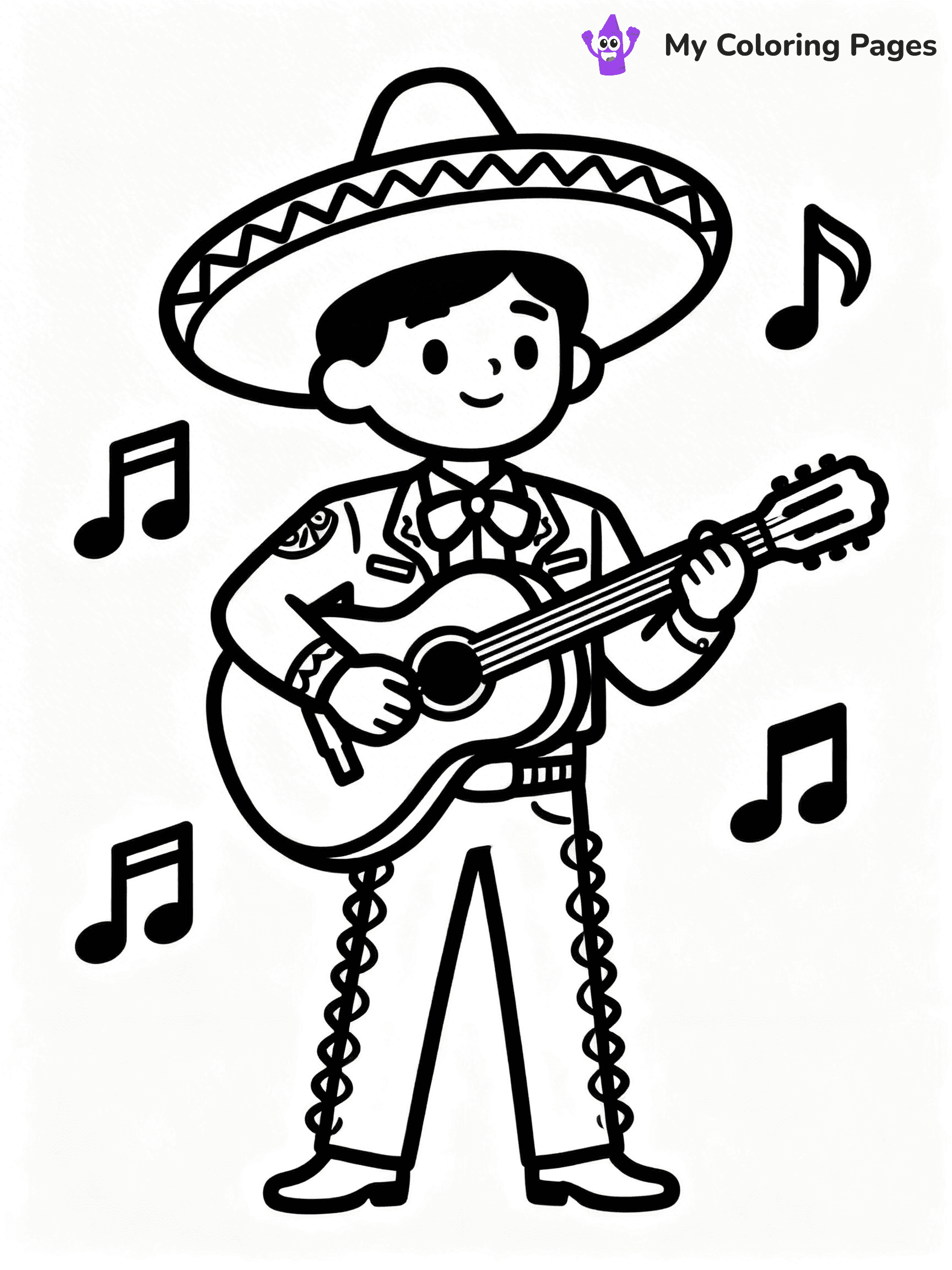 Mexican Coloring Pages - 97