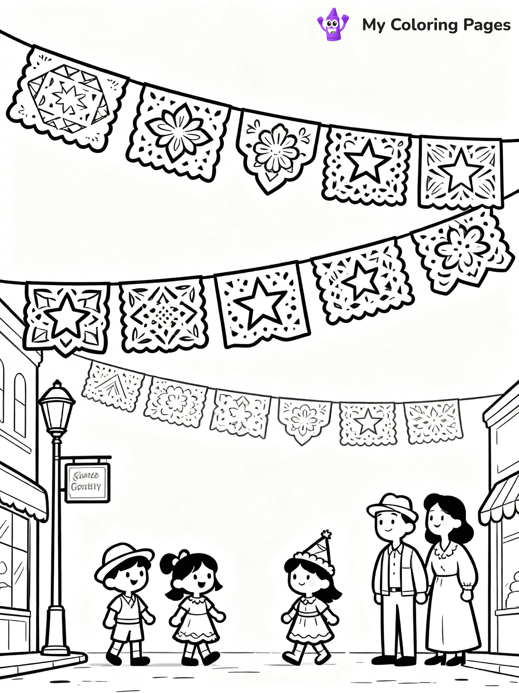 Mexican Coloring Pages - 84