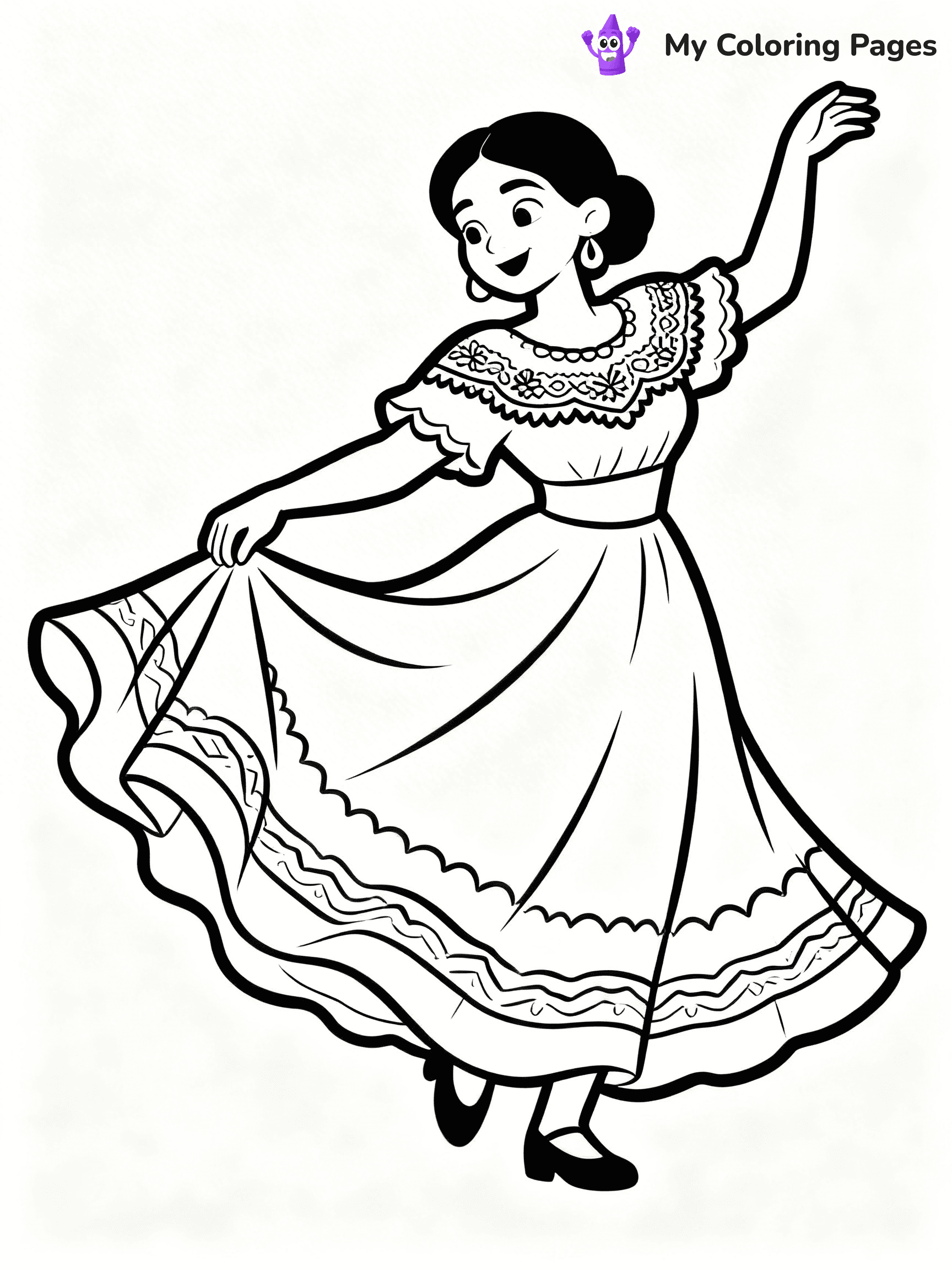 Mexican Coloring Pages - 65
