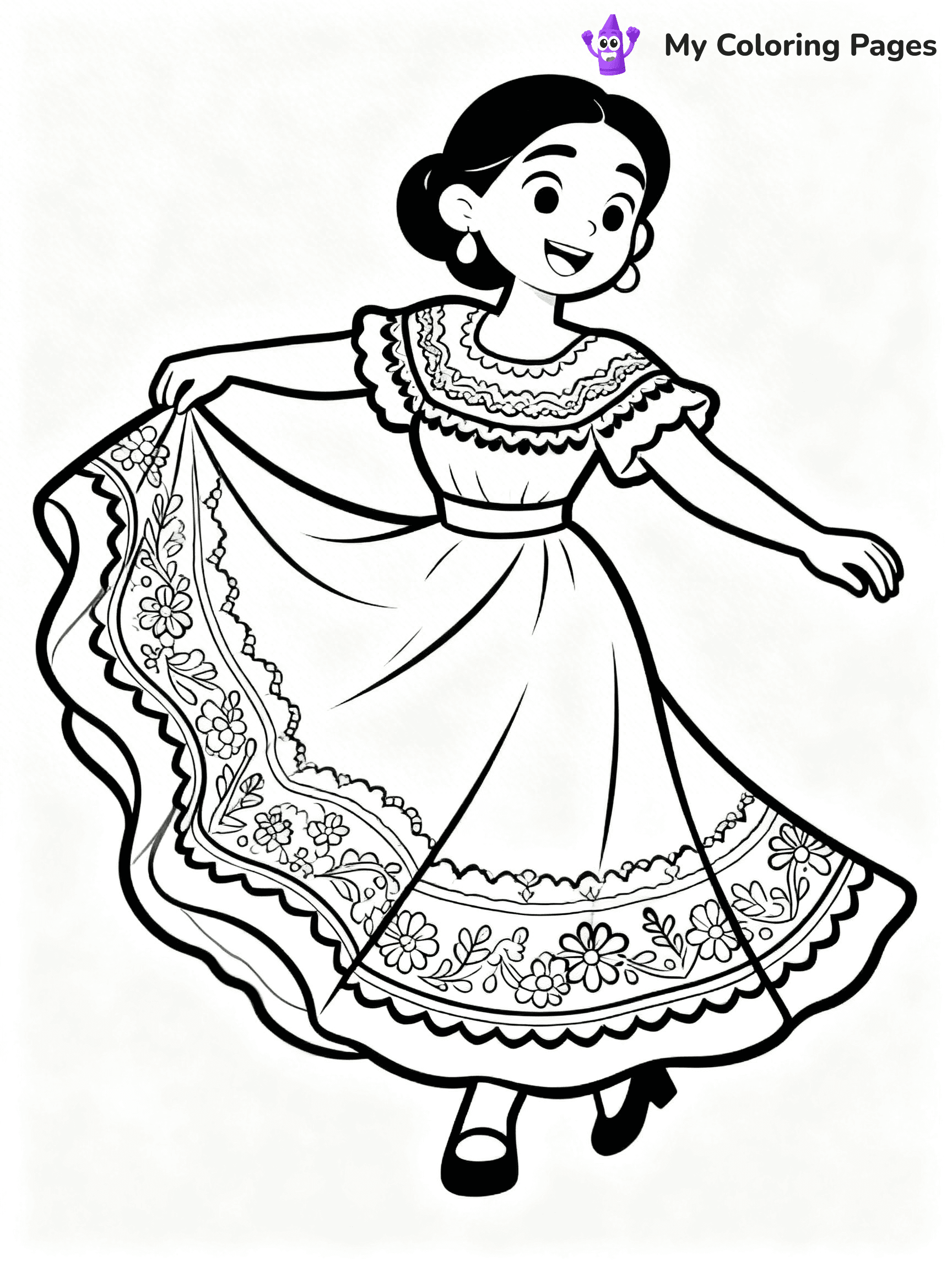Mexican Coloring Pages - 64