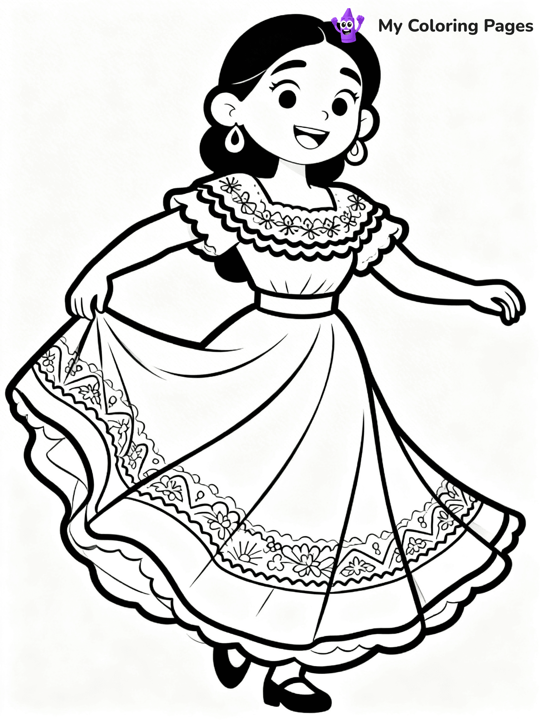 Mexican Coloring Pages - 61
