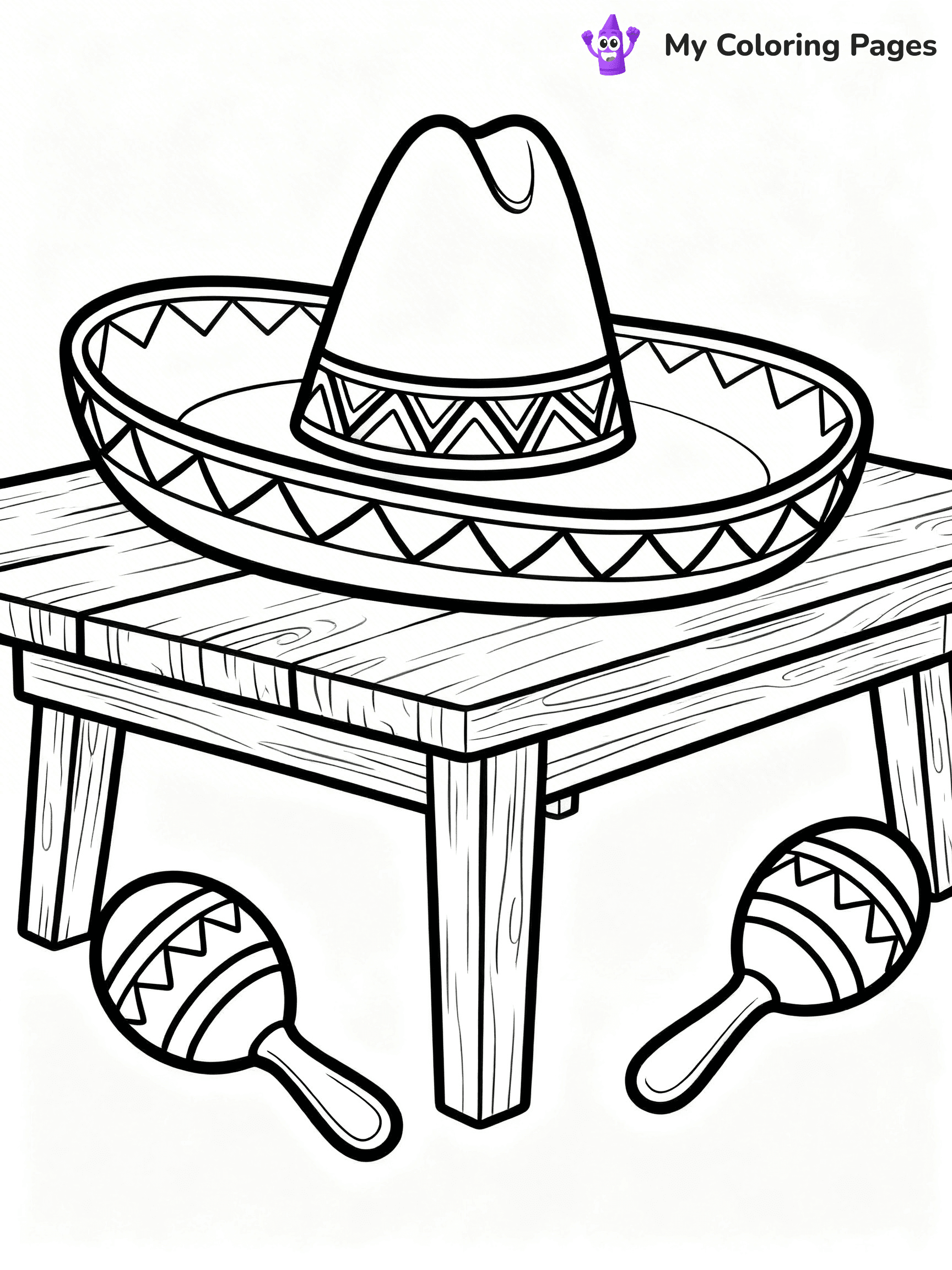 Mexican Coloring Pages - 49