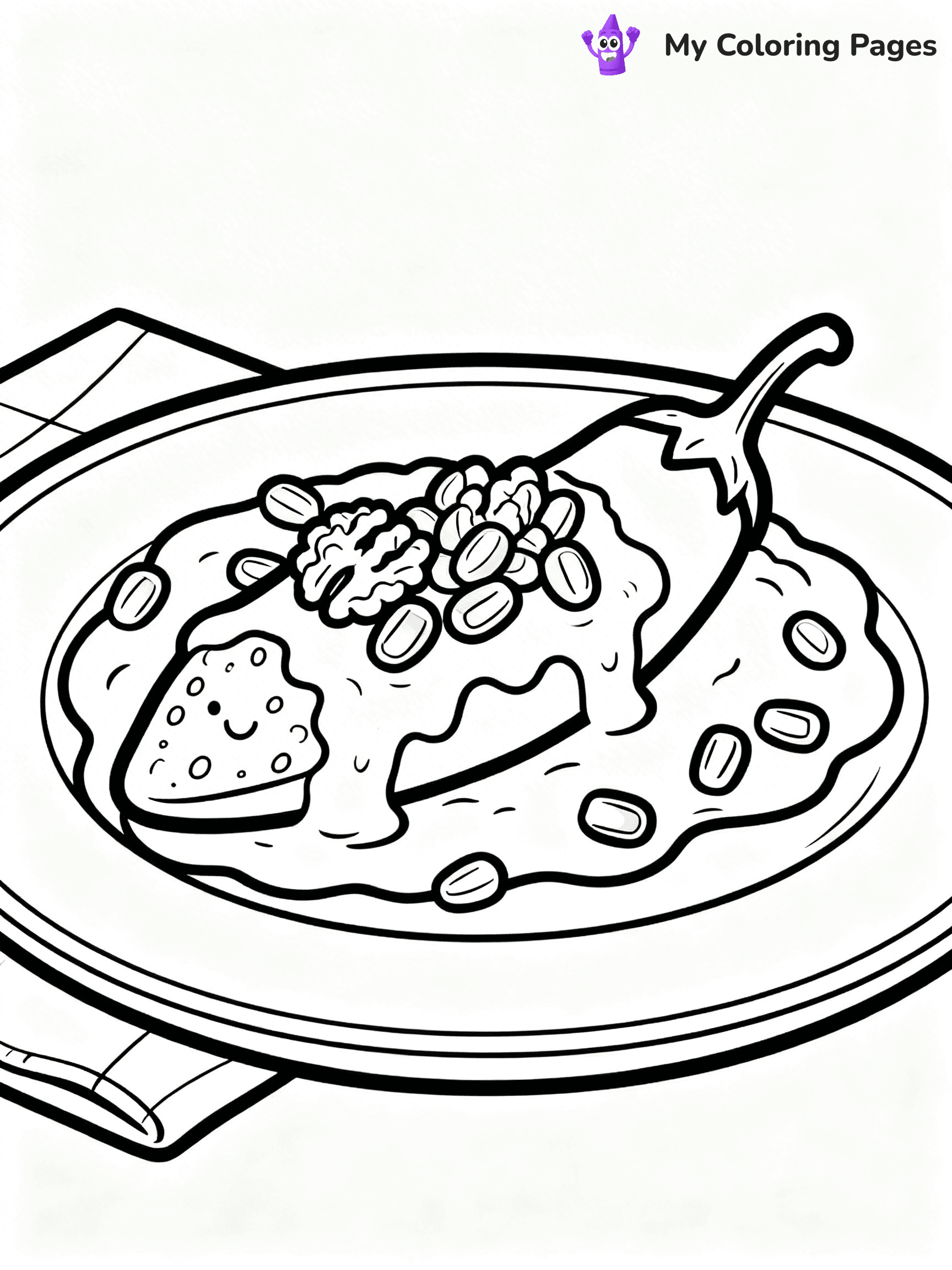 Mexican Coloring Pages - 45