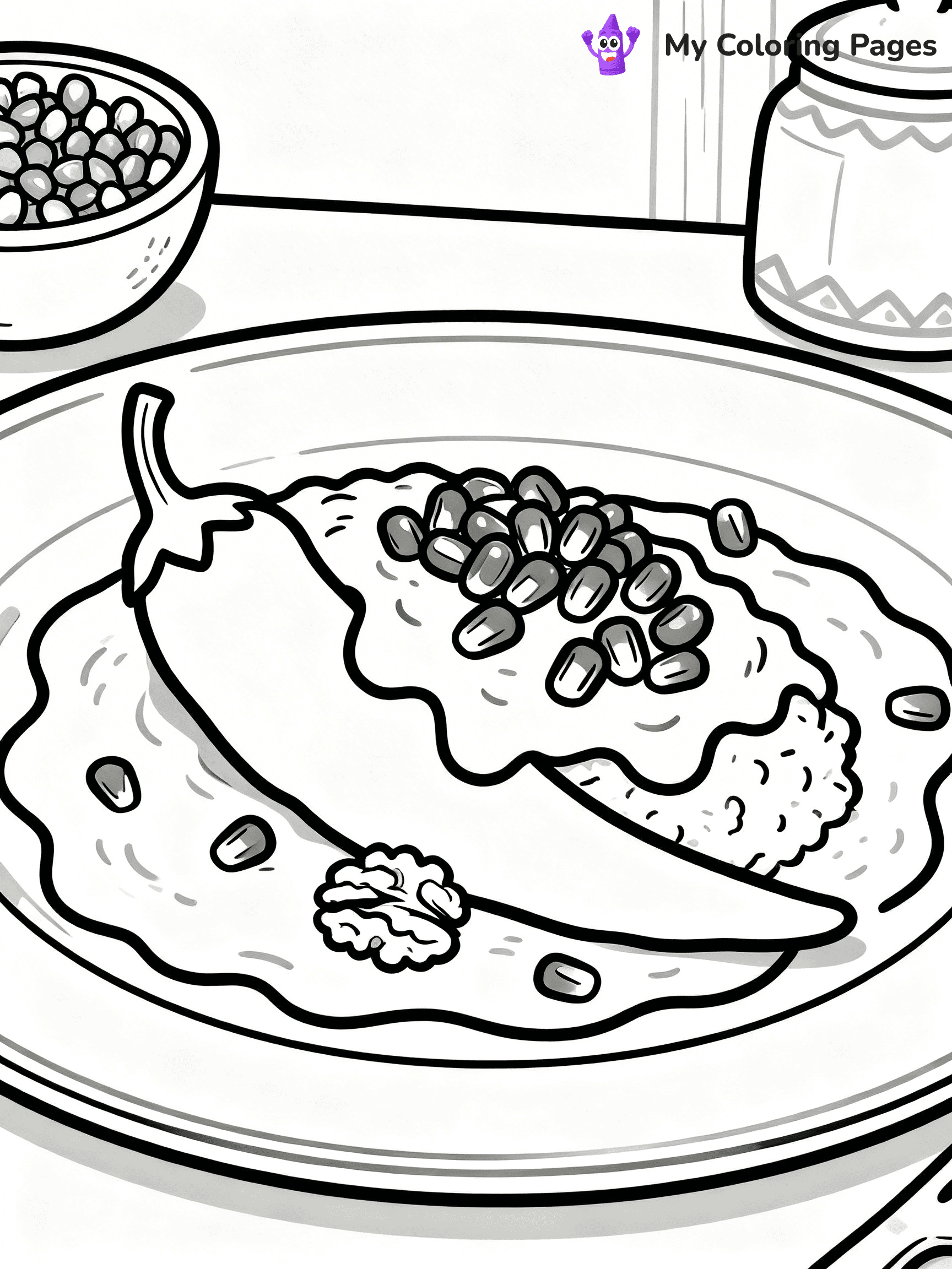 Mexican Coloring Pages - 42