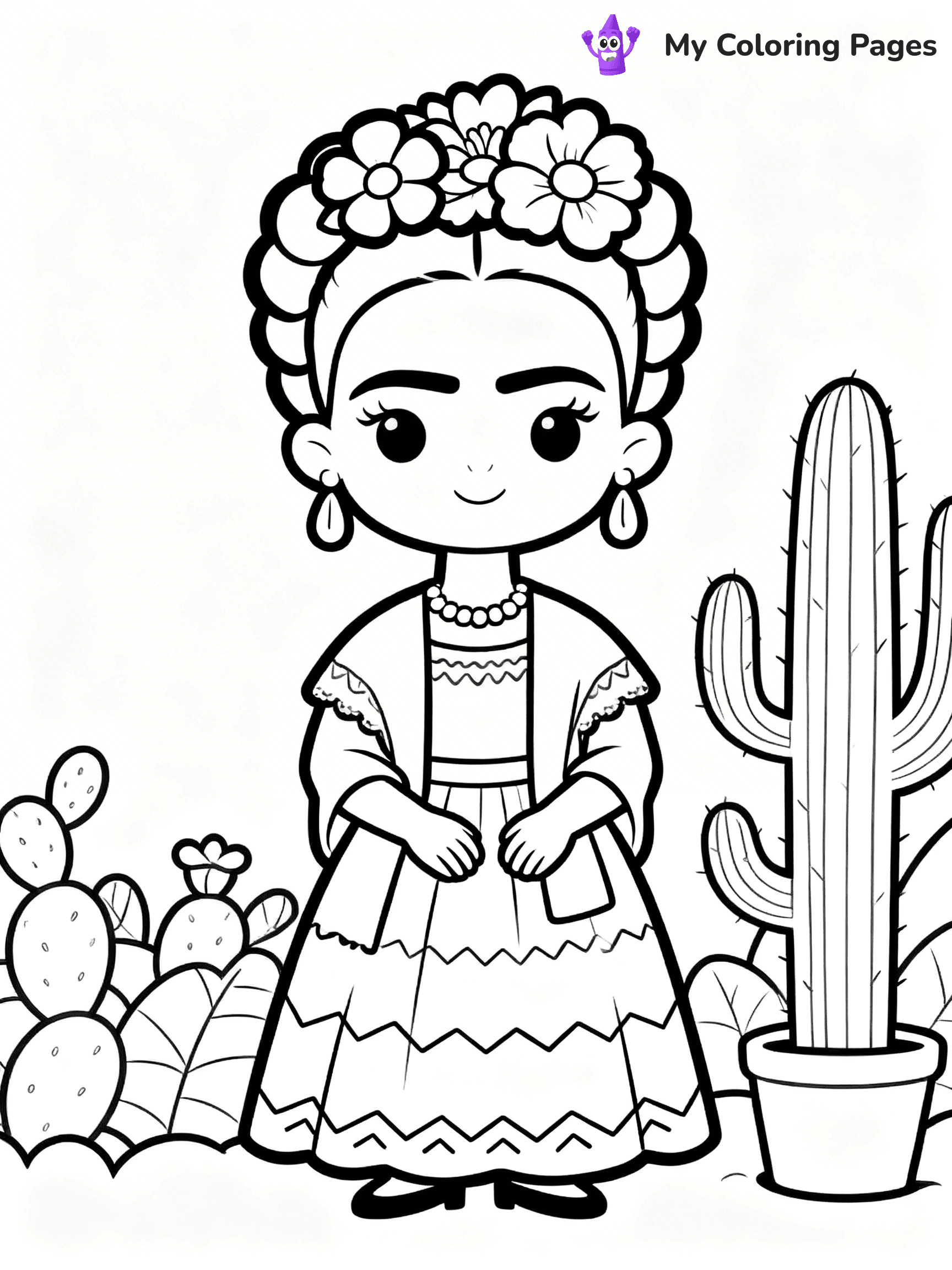 Mexican Coloring Pages - 32