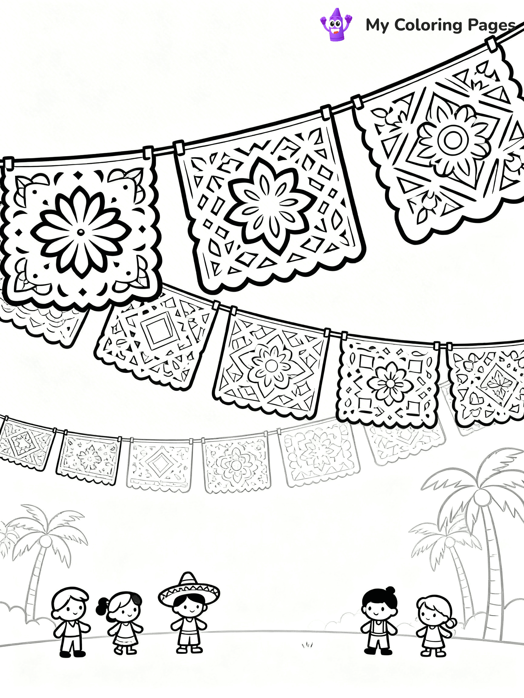Mexican Coloring Pages - 6