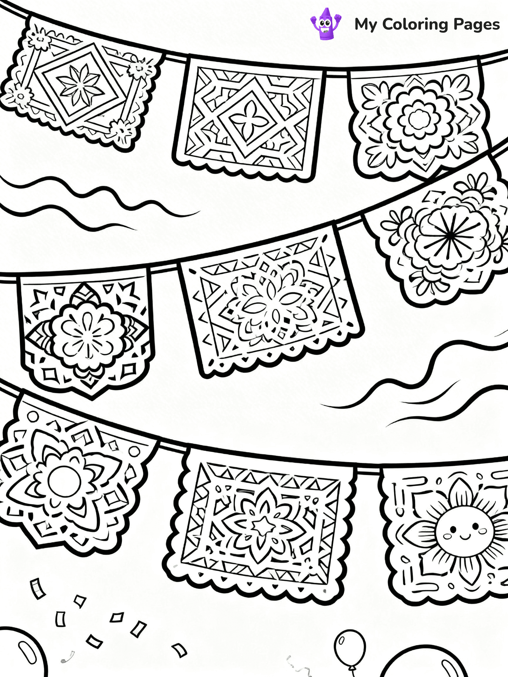 Mexican Coloring Pages - 5