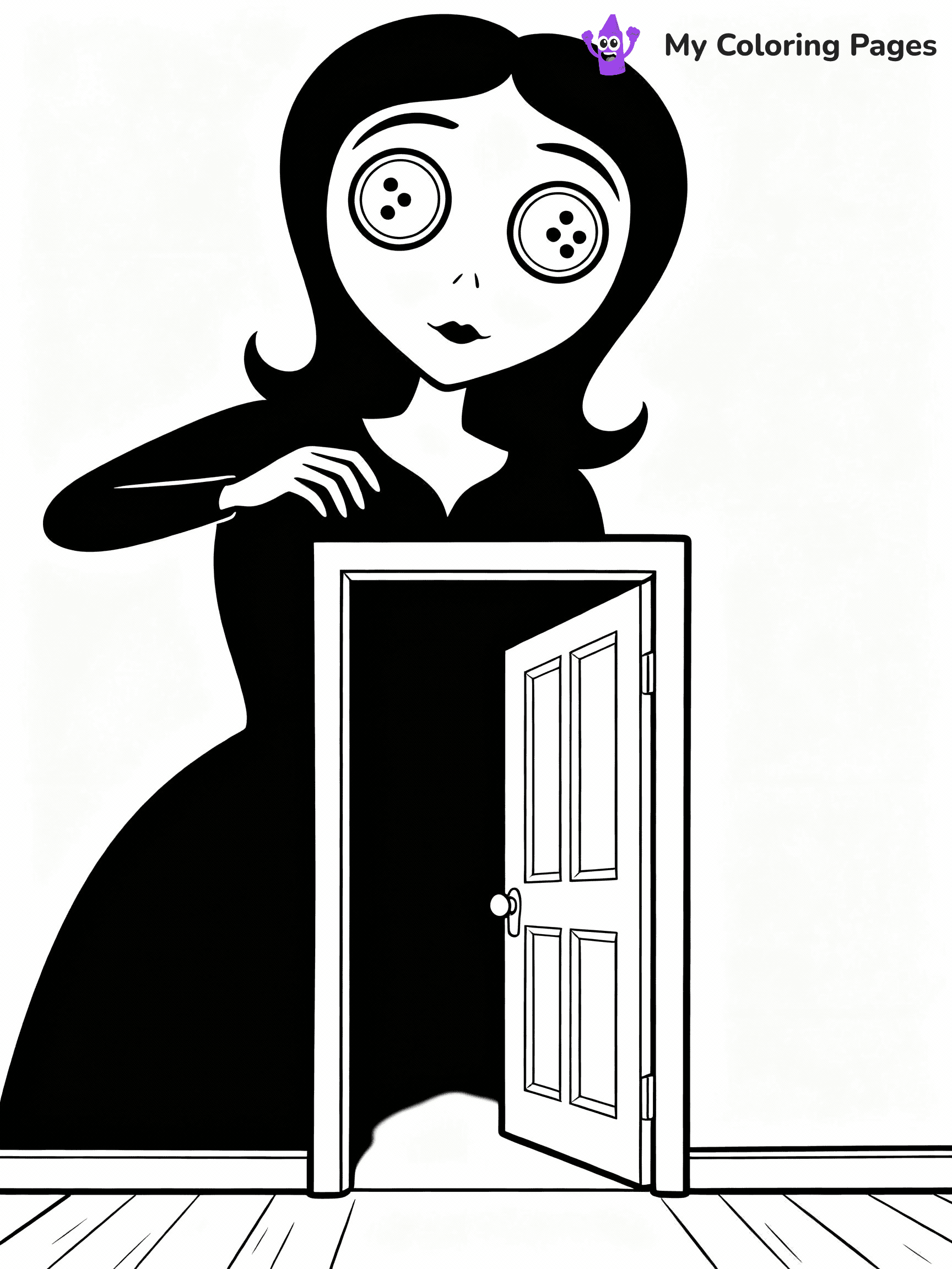 Coraline Coloring Pages - 25